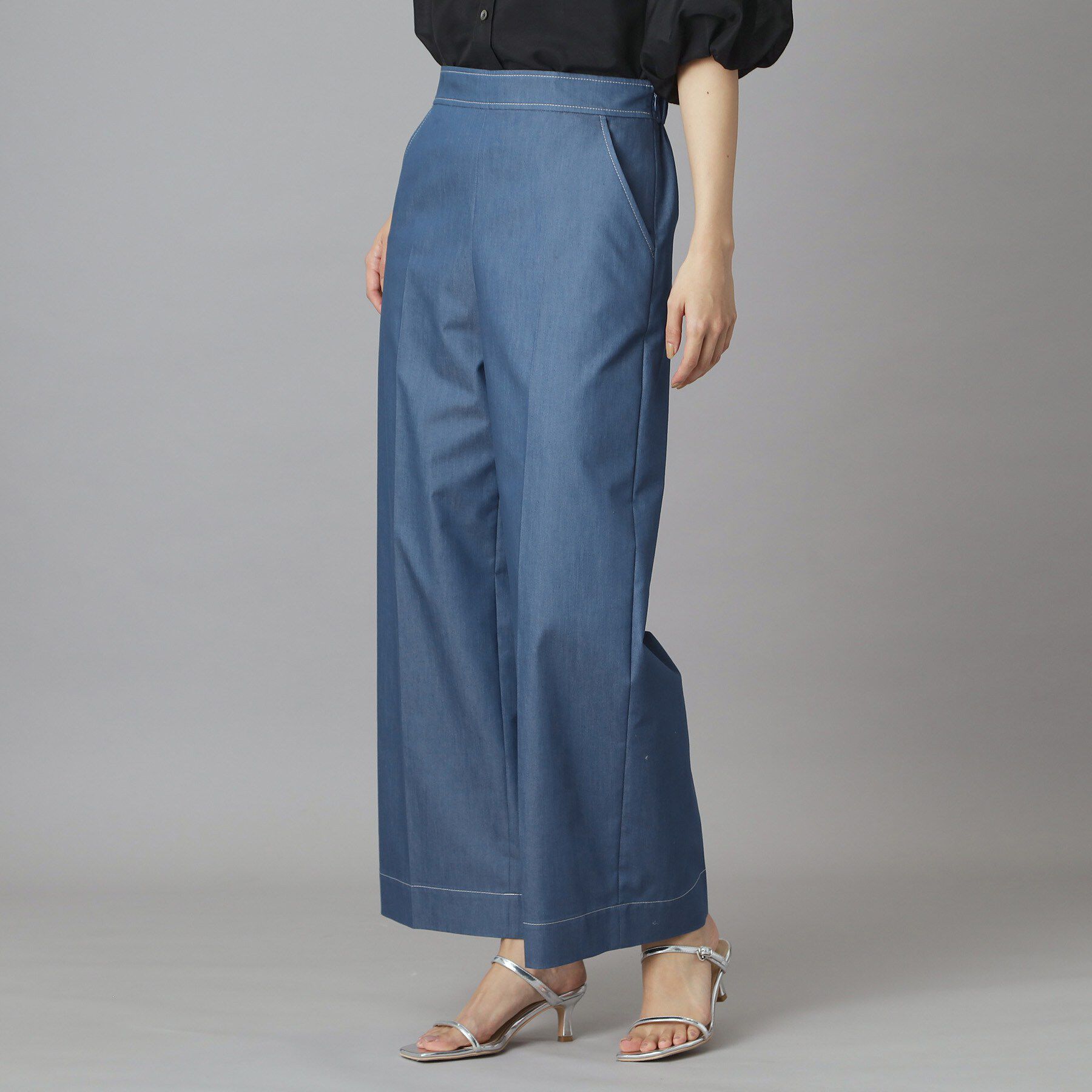 DRESSTERIOR「イージーウエストワイドデニム」|その他|