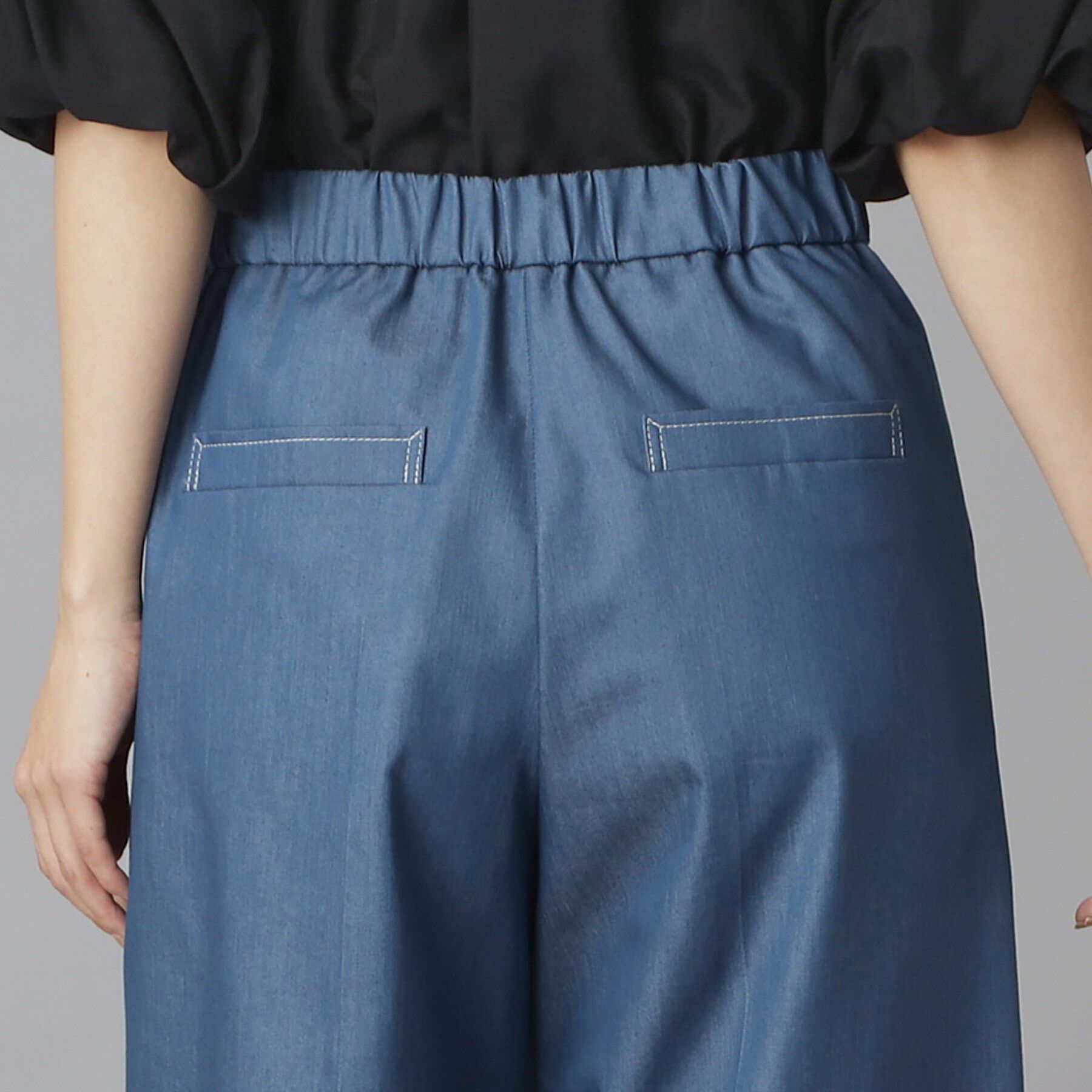 DRESSTERIOR「イージーウエストワイドデニム」|その他|