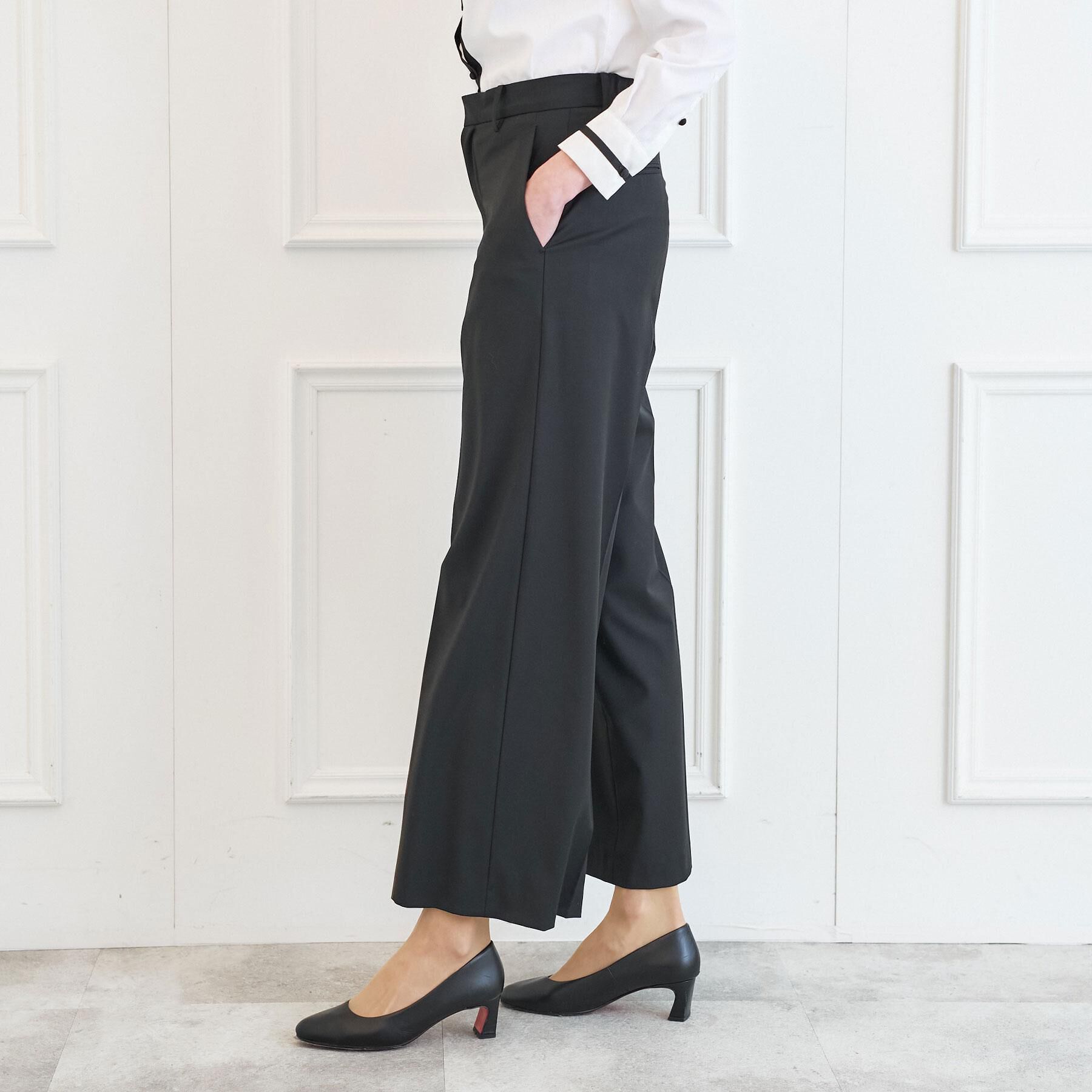 DRESSTERIOR「【otonaMUSE5月号掲載/セットアップ可】BLACKワイドパンツ」|その他|