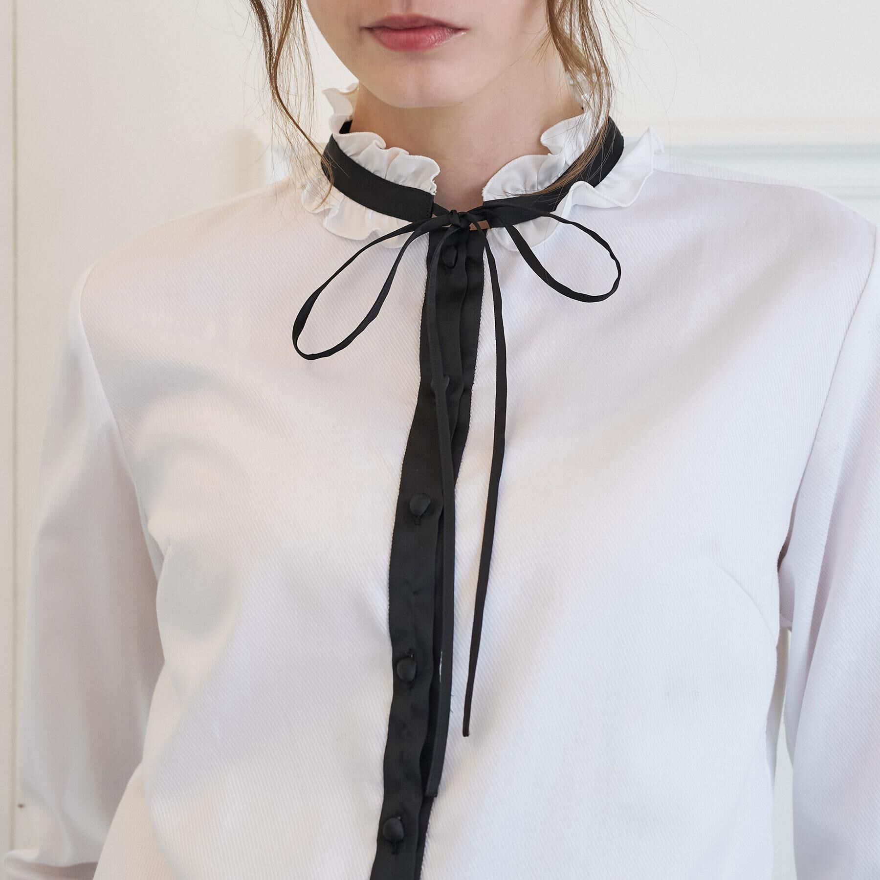 DRESSTERIOR「【otonaMUSE5月号掲載/ウォッシャブル】ボウタイブラウス」|シャツ・ブラウス|
