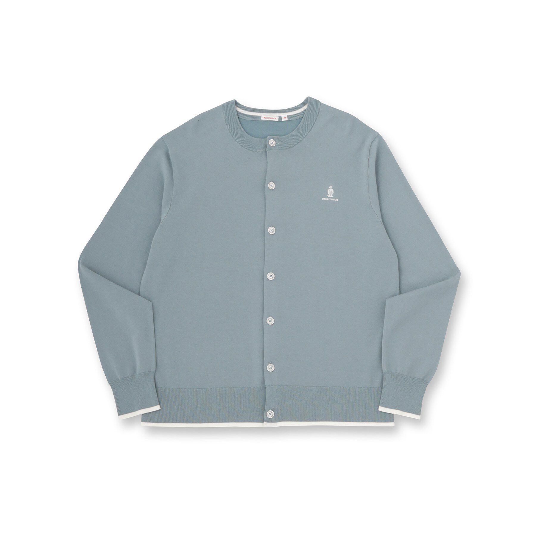 DRESSTERIOR「【ウォッシャブル】ウールレーヨン ラウンドネックカーディガン」|カーディガン|