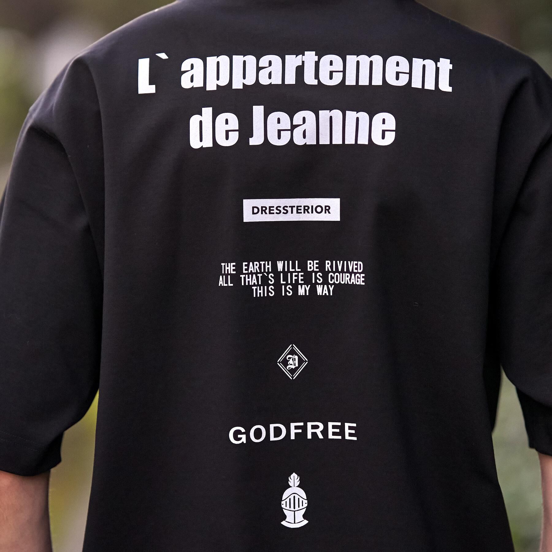 DRESSTERIOR「【接触冷感／UVカット／抗菌防臭／しわ防止】クールデオドラント ロゴTシャツ」|Tシャツ・カットソー|