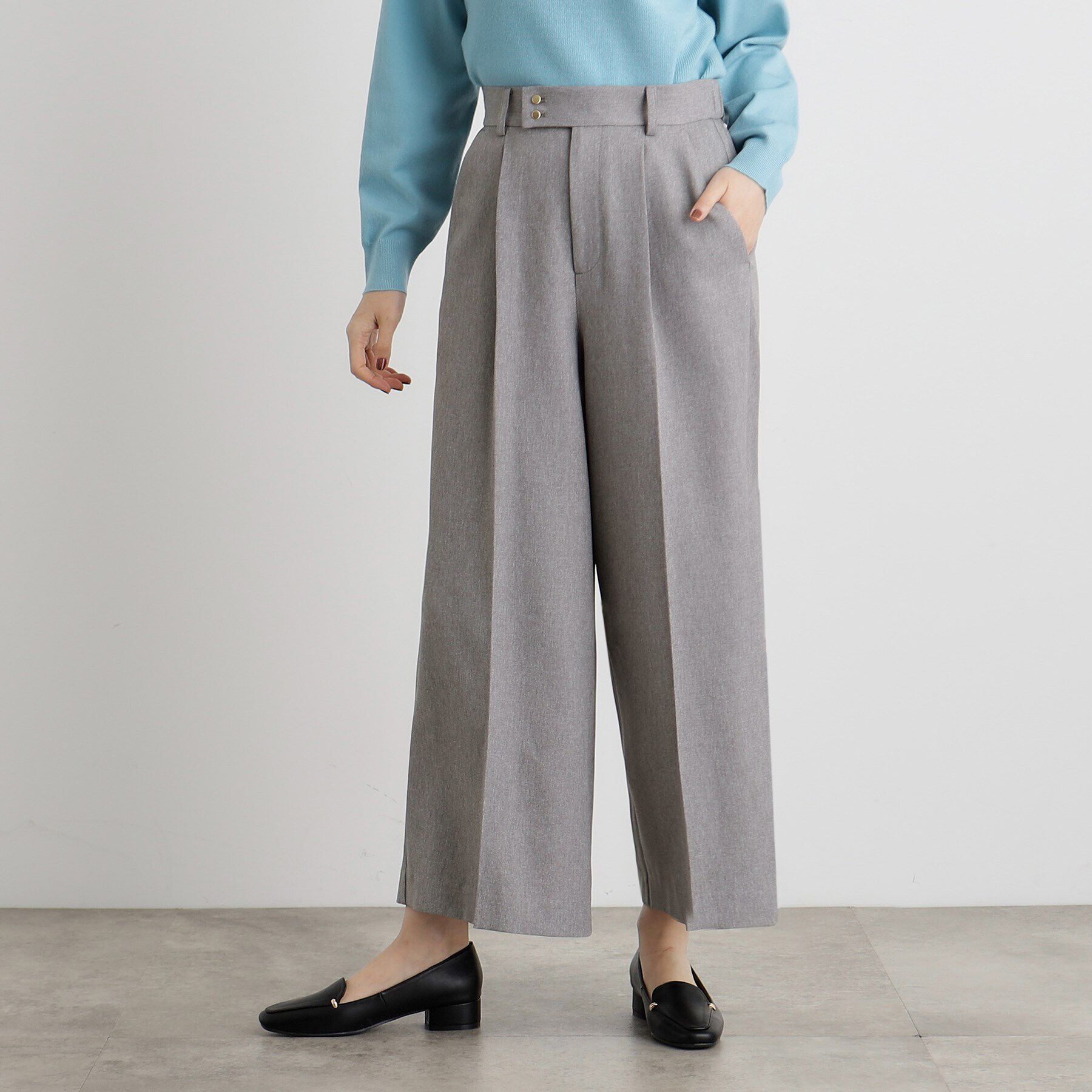 grove「クロップドワイドパンツ」|その他|