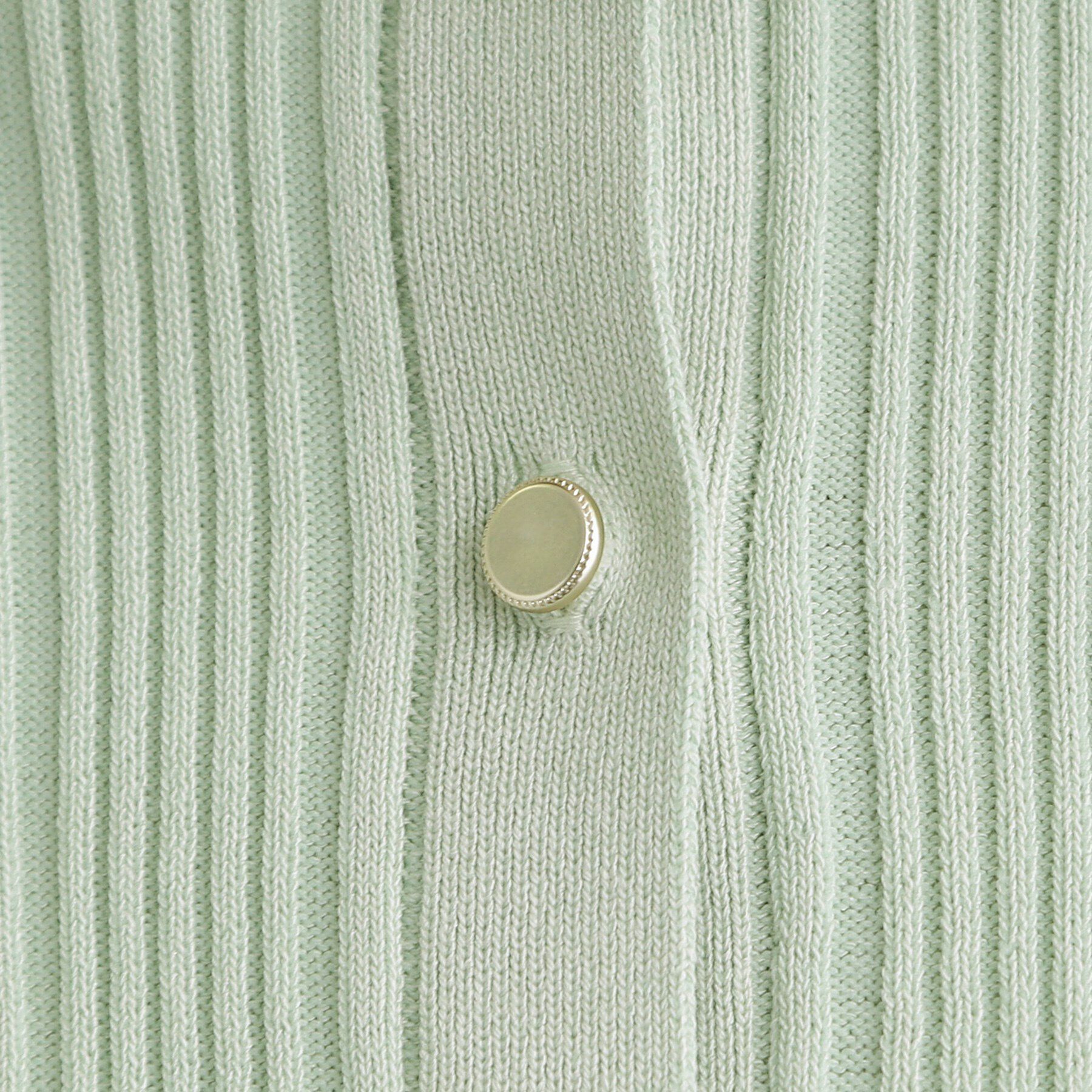 grove「ワイドリブポロニット」|ニット・セーター|