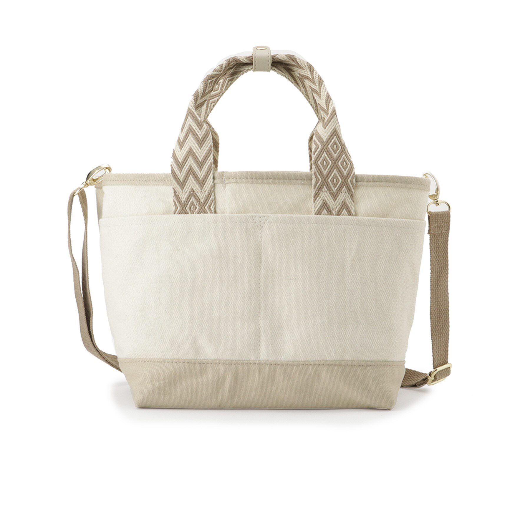 grove「ハンドルアソートキャンバス2WAYトート」|トートバッグ|