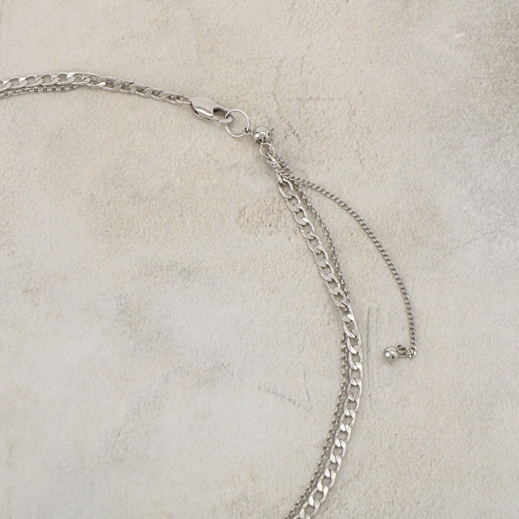 grove「ミニコイン2連チェーンネックレス」|ネックレス|