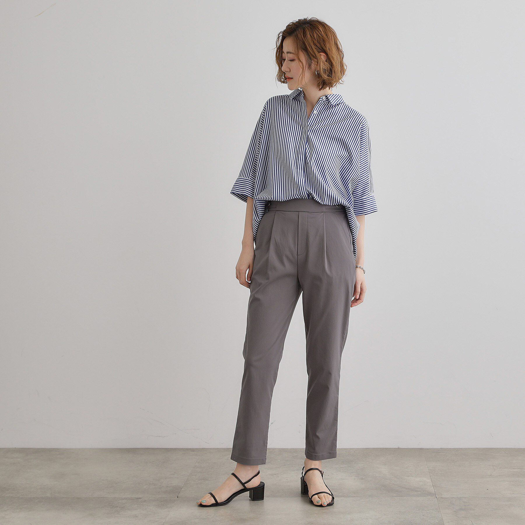 grove「【冷感】サマーハイパーストレッチテーパードパンツ」|その他|