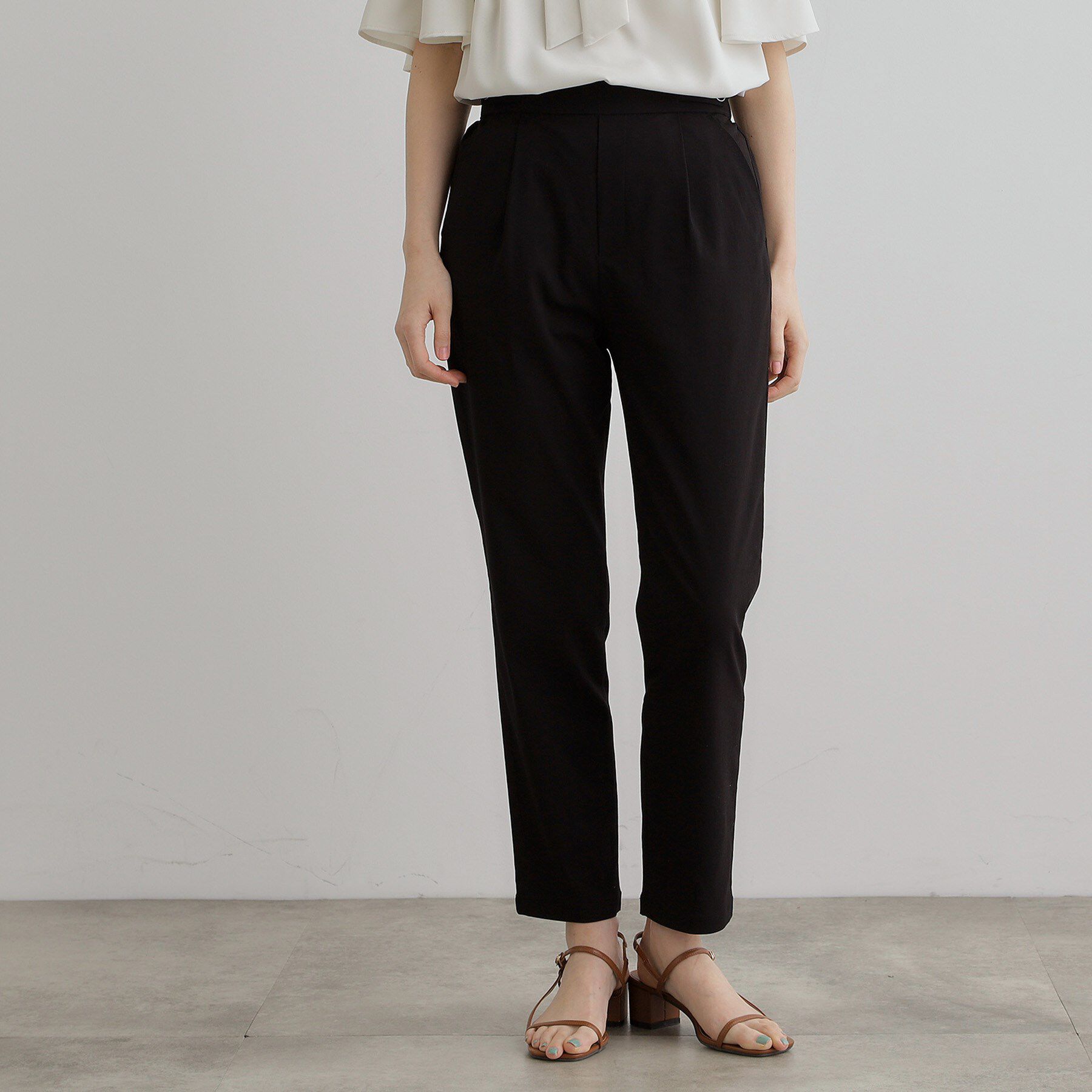 grove「【冷感】サマーハイパーストレッチテーパードパンツ」|その他|