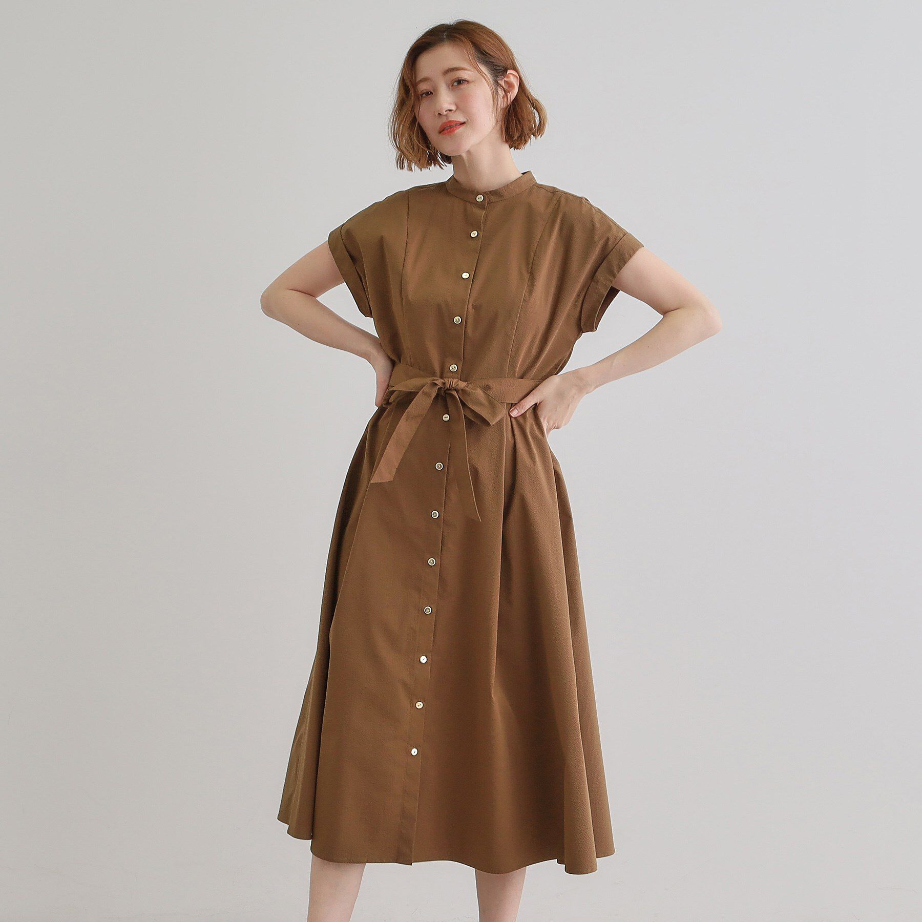 grove「【UVカット・洗濯機OK】アクティブも綺麗も叶うワンピース」|ワンピース|