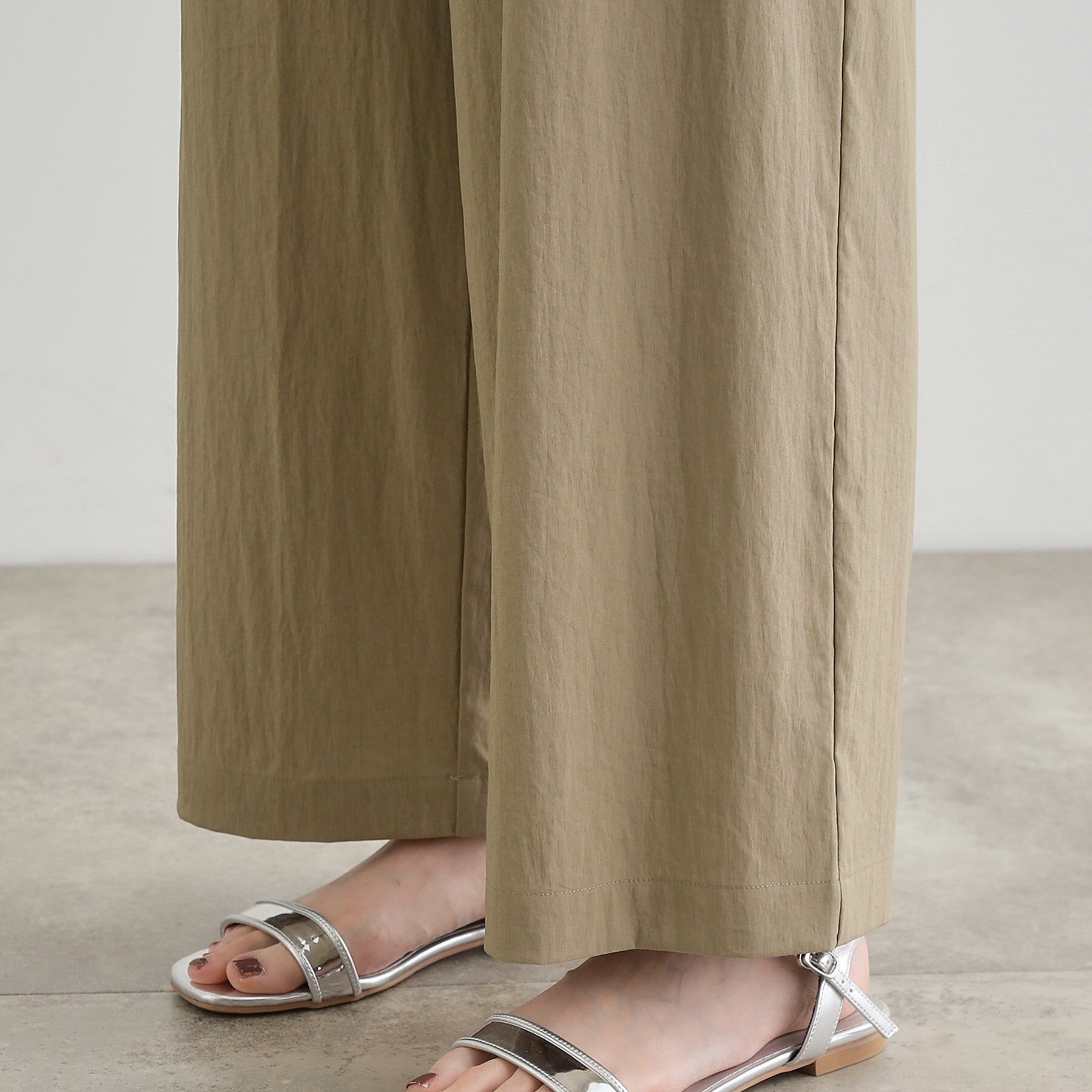 grove「【晴れの日も雨の日も】撥水イージーワイドパンツ」|その他|