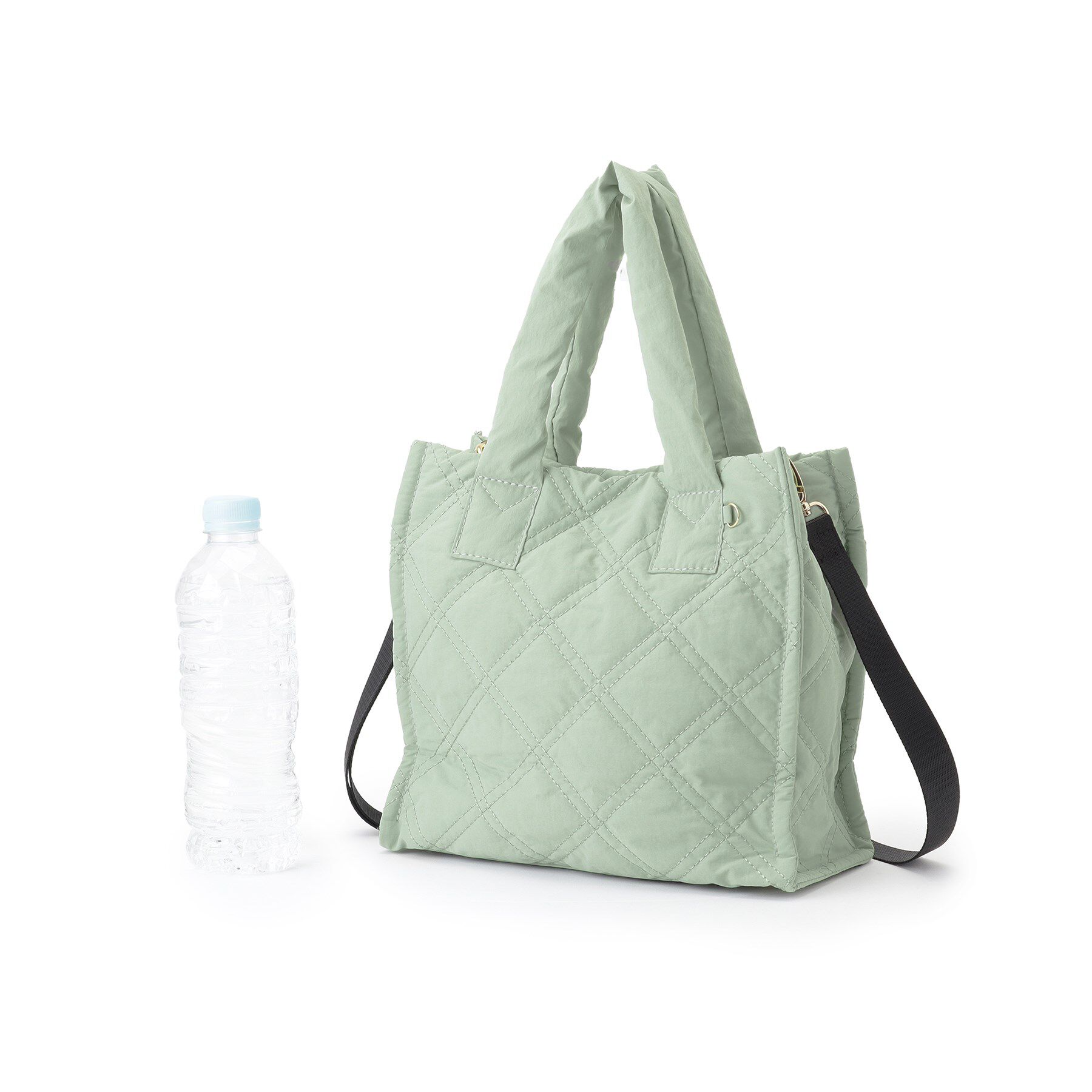 grove「【撥水】キルトスクエア2WAYトート」|トートバッグ|