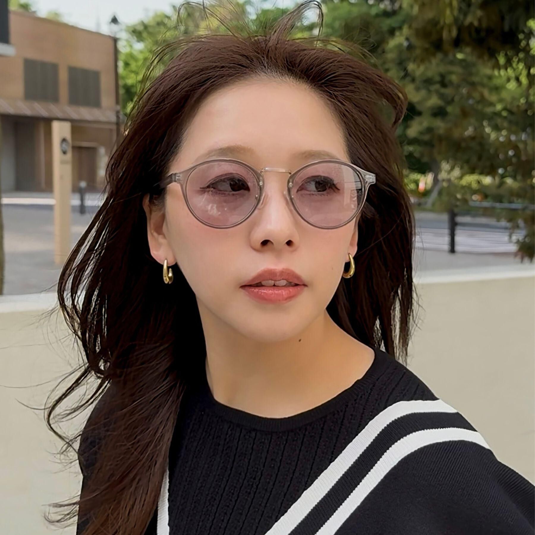 grove「【調光】メタルコンビサングラス」|メガネ|