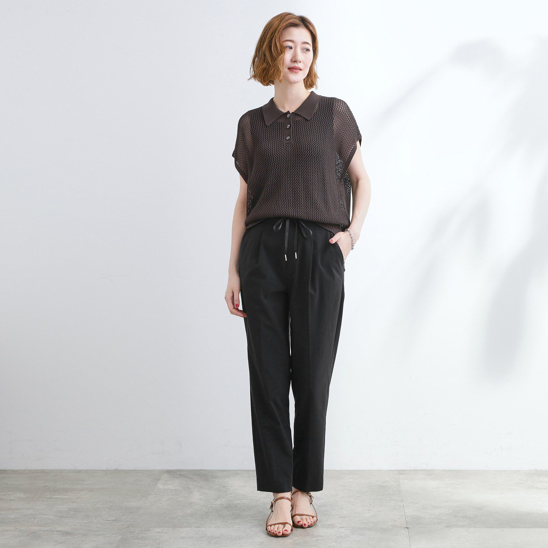 grove「キレイも動きやすさも　美脚見えハイパーストレッチパンツ」|その他|