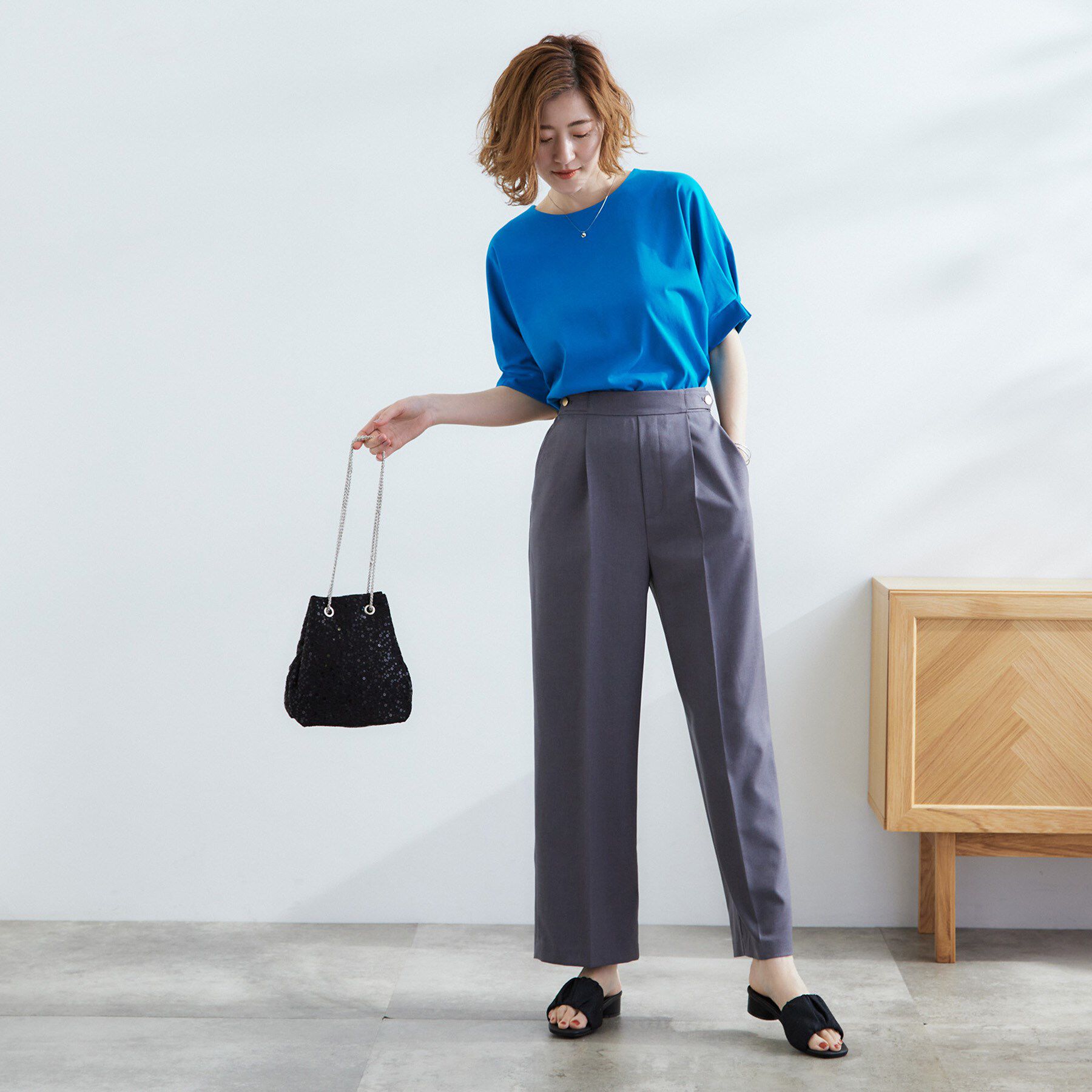 grove「アソートチェーン巾着ショルダー」|ショルダー・メッセンジャー|