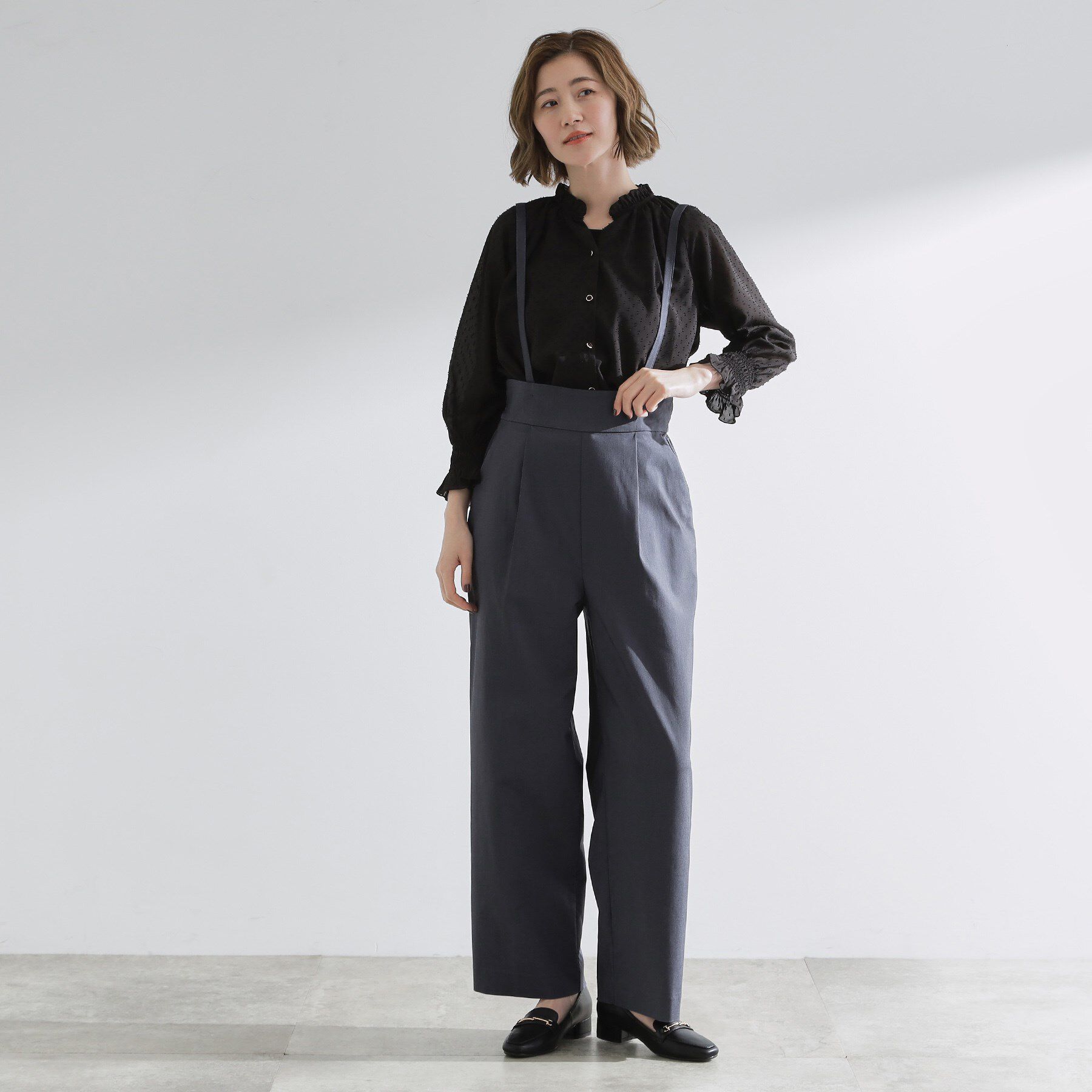 grove「【2WAY】ハイパーストレッチストラップパンツ」|その他|