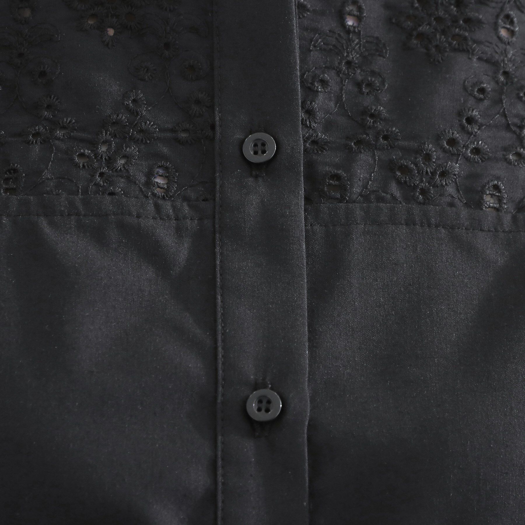 grove「涼やかさと上品さを兼ね備えた　レースシャツブラウス」|シャツ・ブラウス|