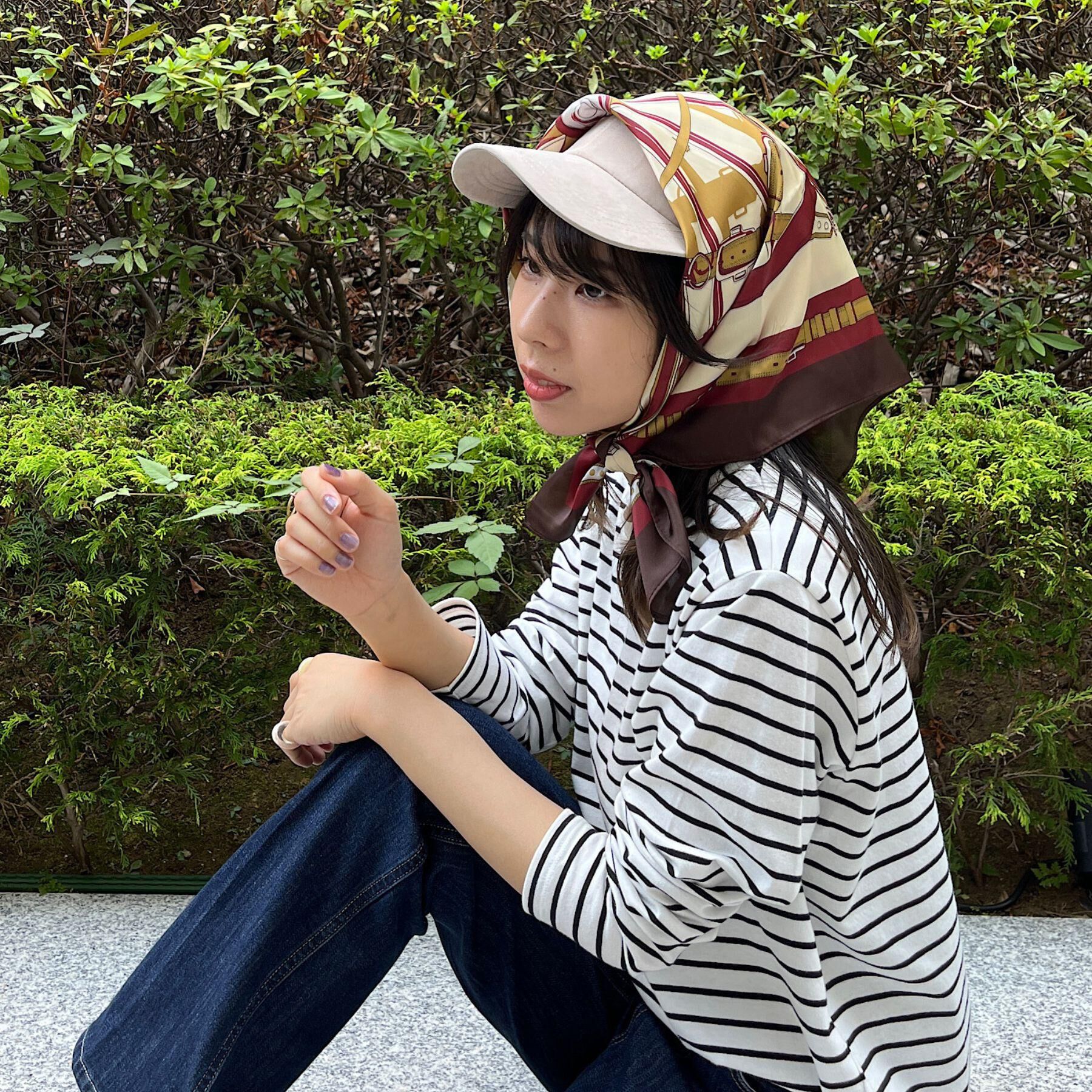 grove「柄アソート大判スカーフ」|バンダナ・スカーフ|