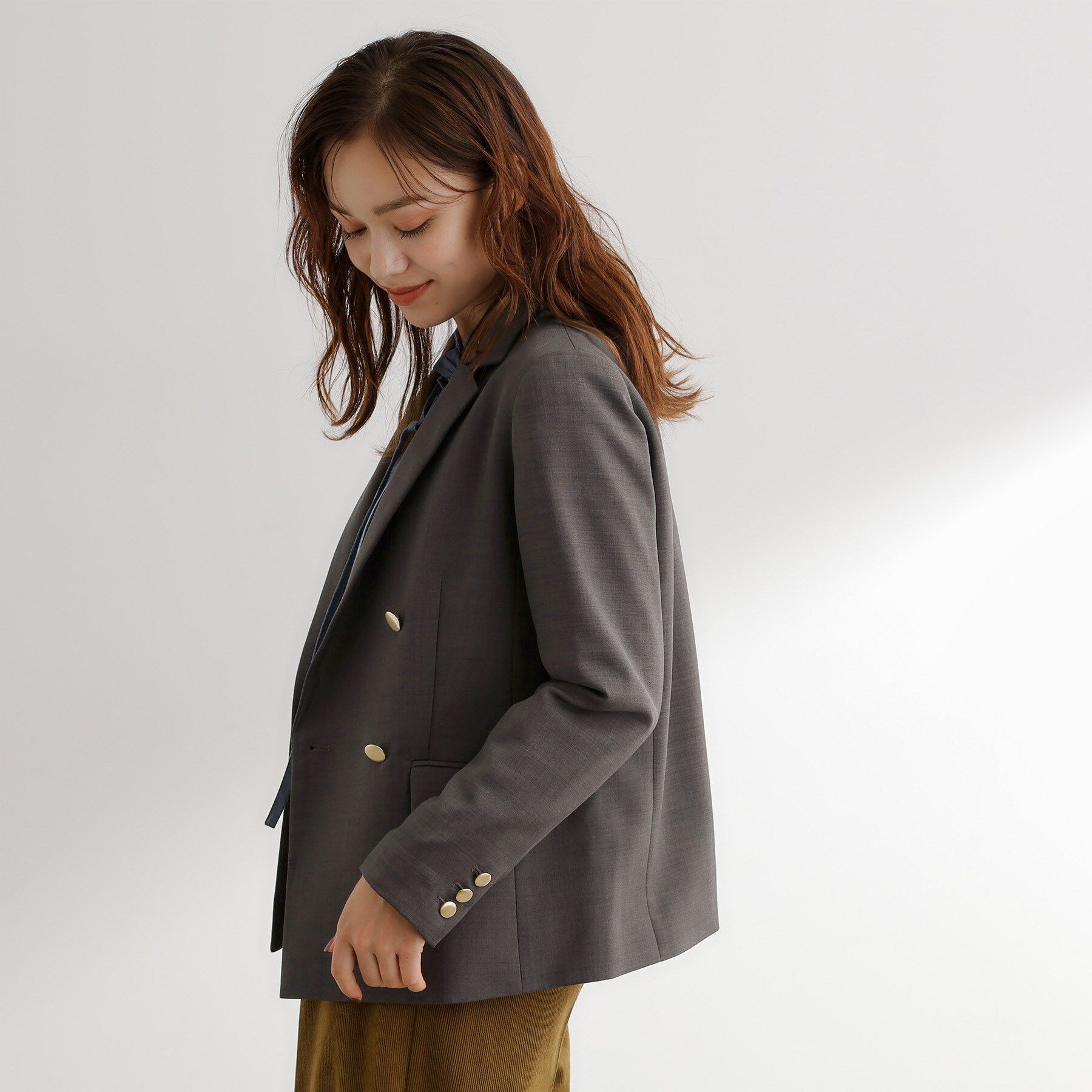 grove「【カセット服】ダブルブレストテーラードジャケット」|テーラードジャケット|