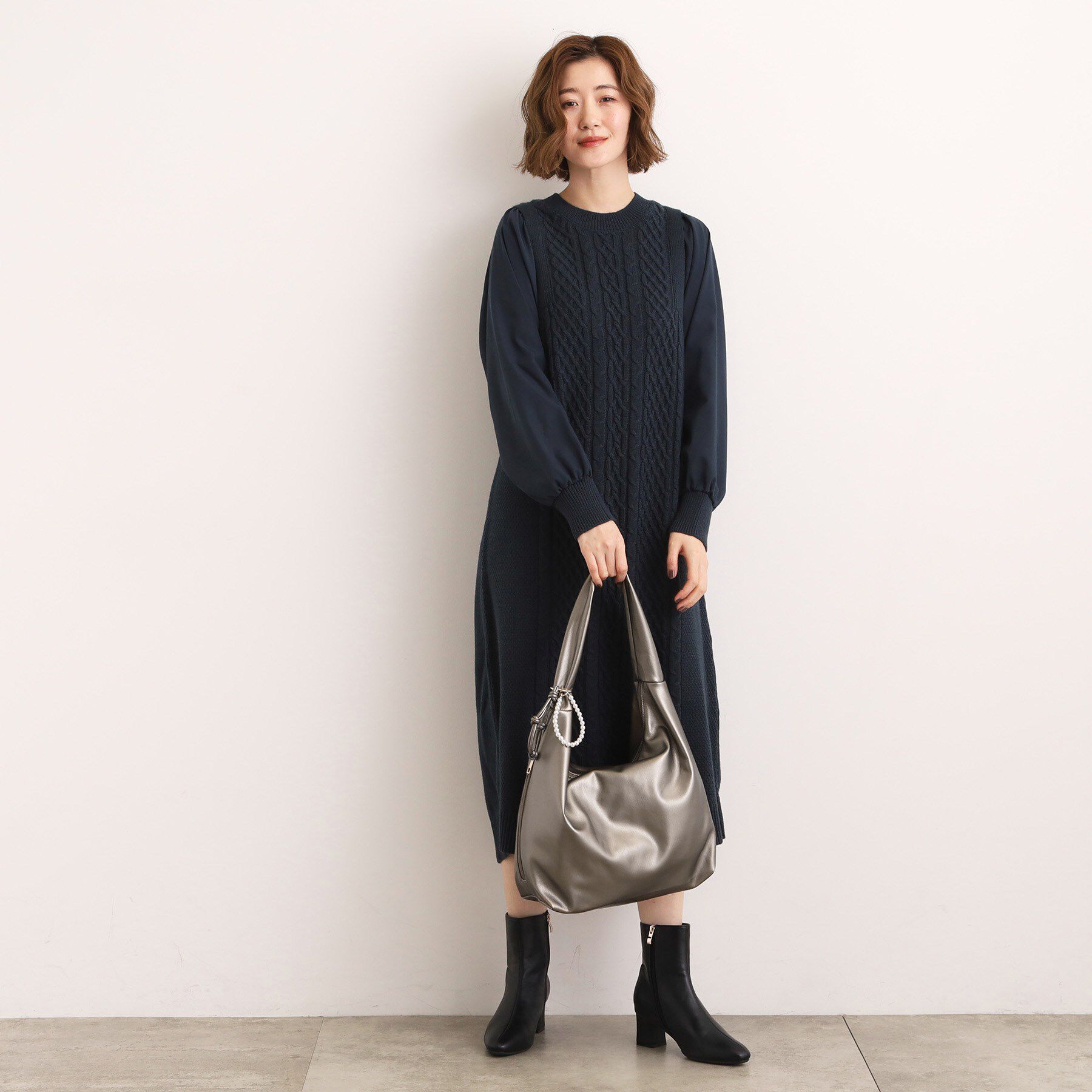 grove「パール調チャームワンショルダー」|ショルダー・メッセンジャー|