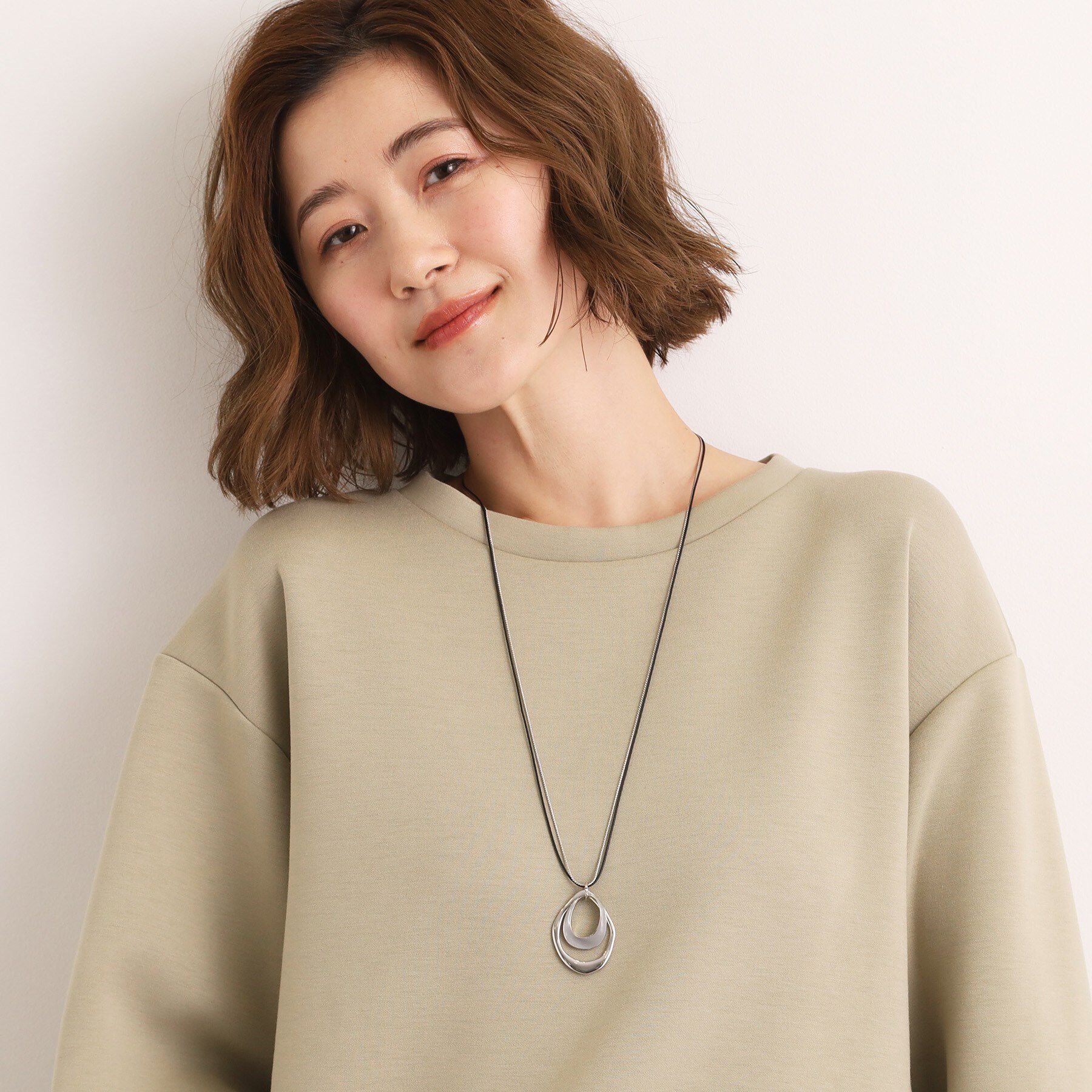 grove「コードメタル2連ネックレス」|ネックレス|