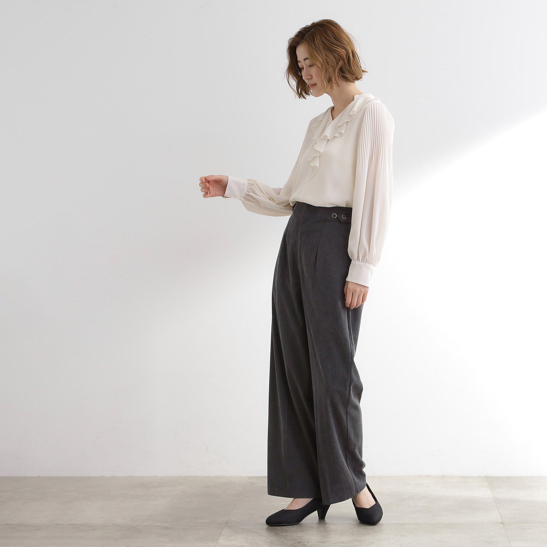 grove「コーデュロイワイドパンツ」|その他|