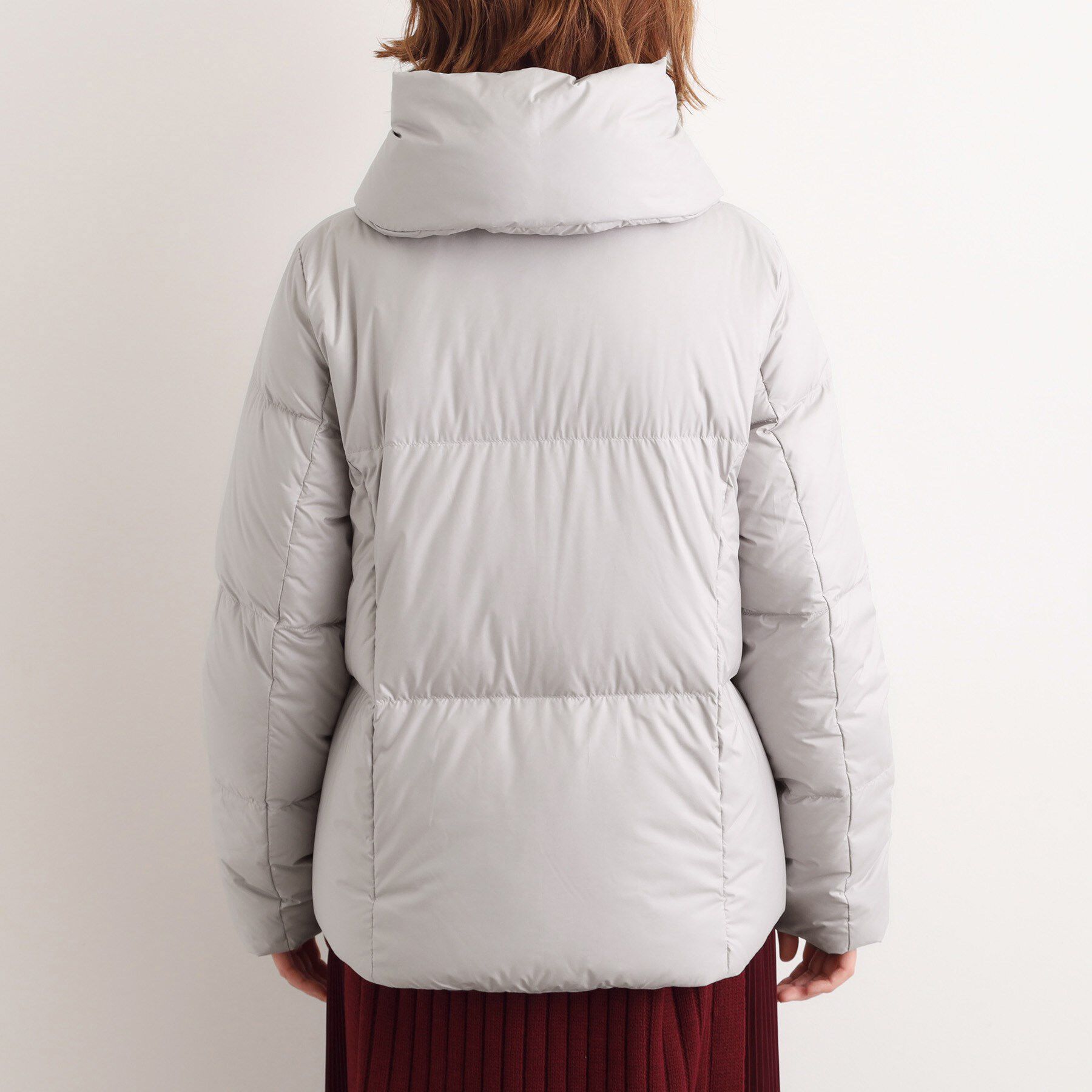 grove「【名品アウター／800FP・多機能】つつまれダウンショート」|ダウン|