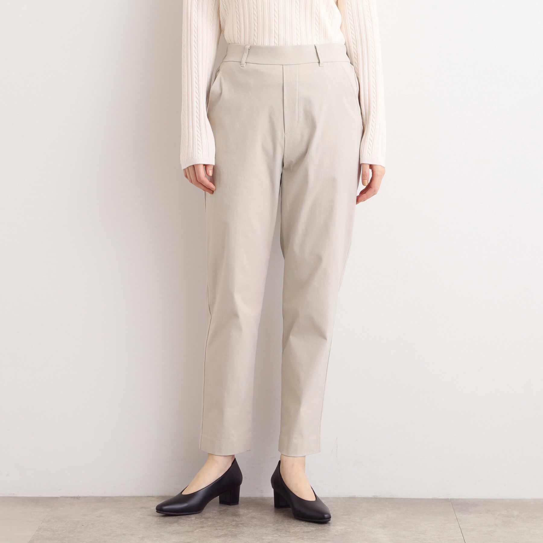 grove「【選べる着丈/多機能】裏起毛ハイパーストレッチテーパードパンツ」|その他|