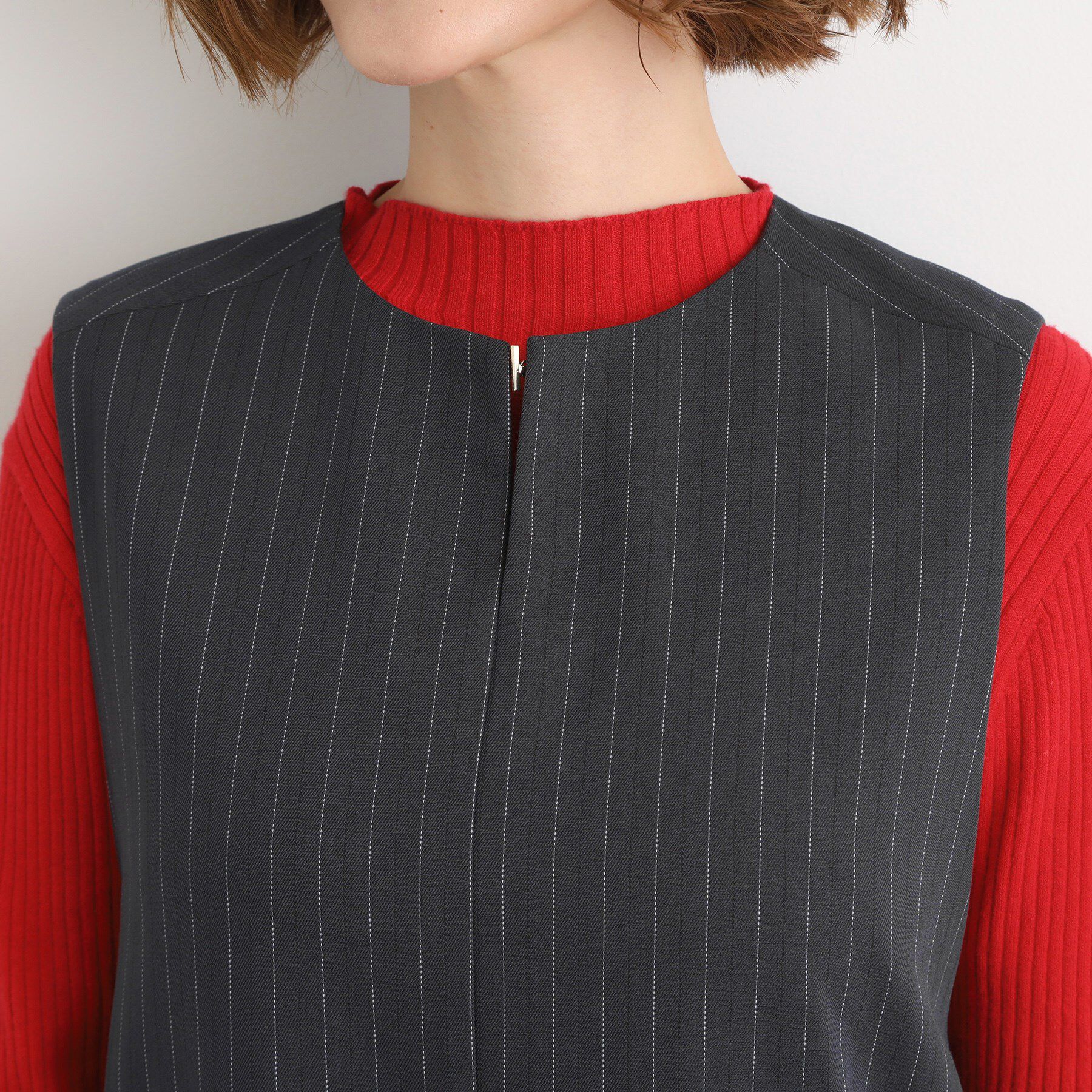 grove「【2WAY/美シルエット】着こなし自在のジャンドレワンピース」|ワンピース|