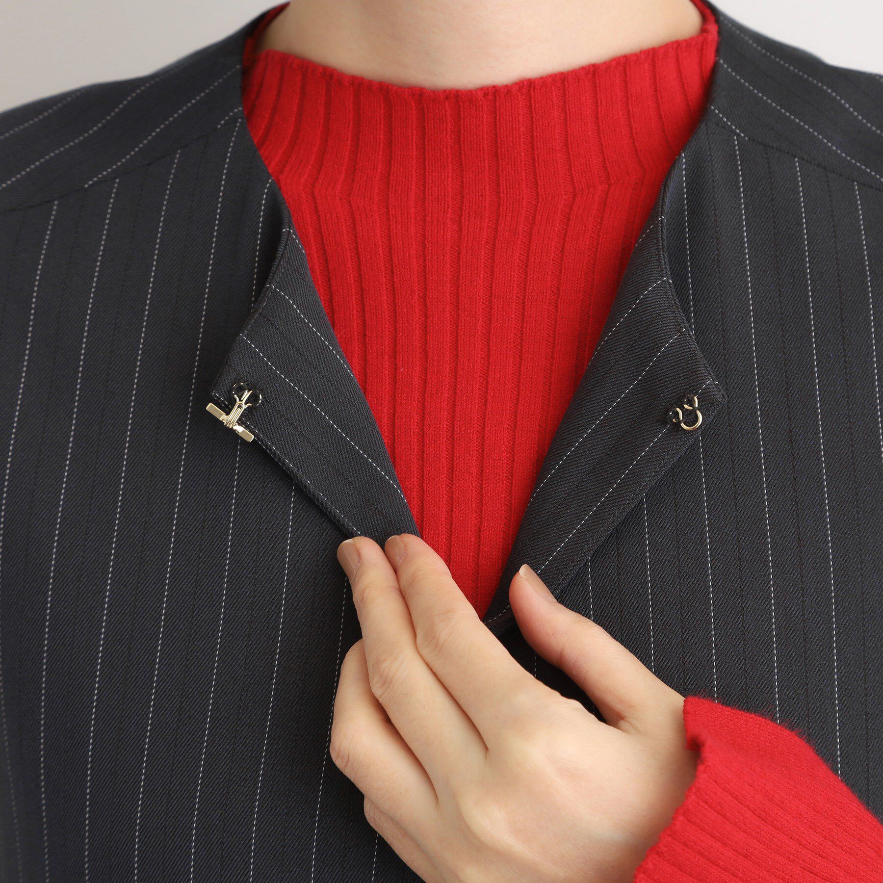 grove「【2WAY/美シルエット】着こなし自在のジャンドレワンピース」|ワンピース|