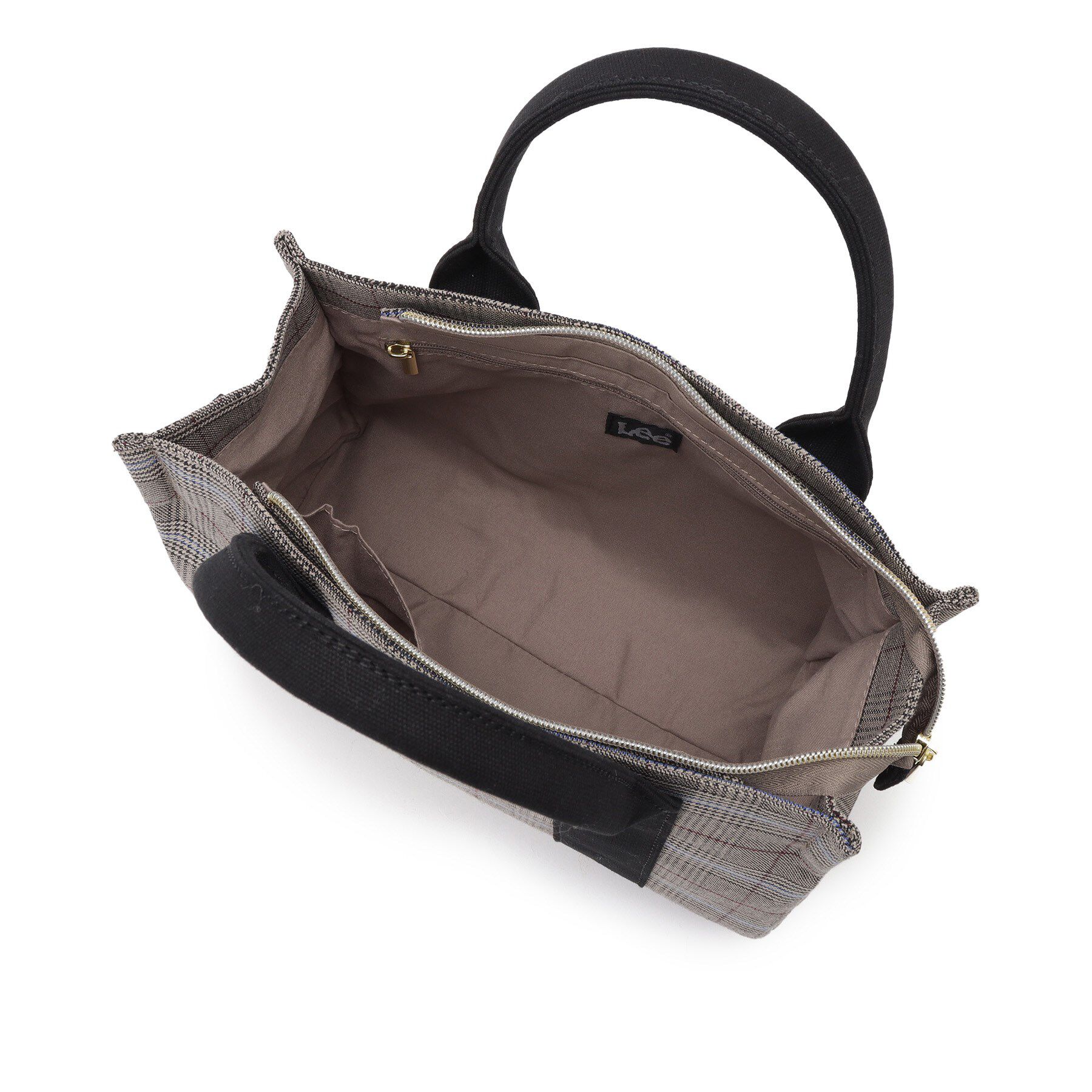 grove「【Lee別注】スクエア2WAYチェックトート」|トートバッグ|