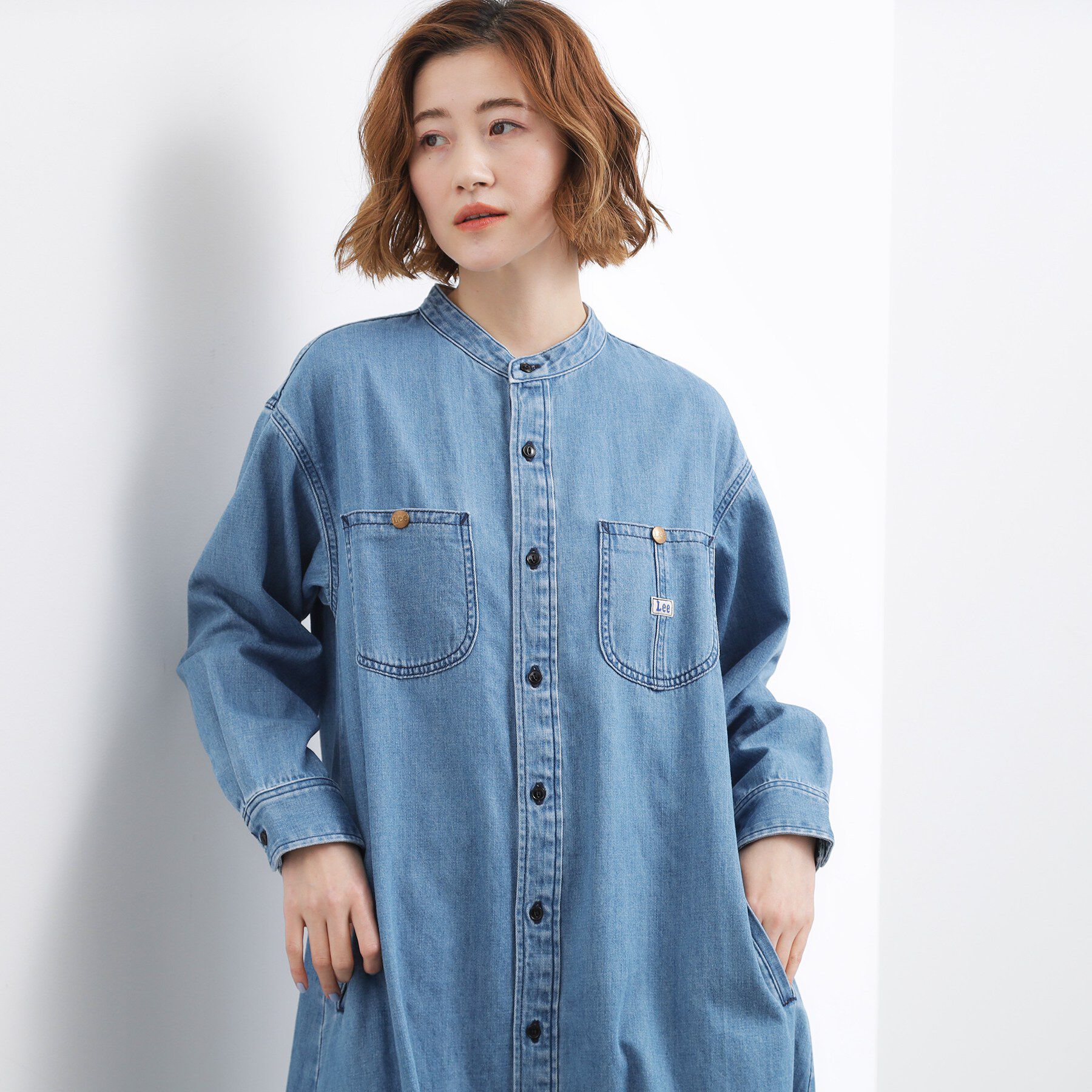 grove「【Lee&times;grove別注】LOCO FLARE DRESS」|ワンピース|