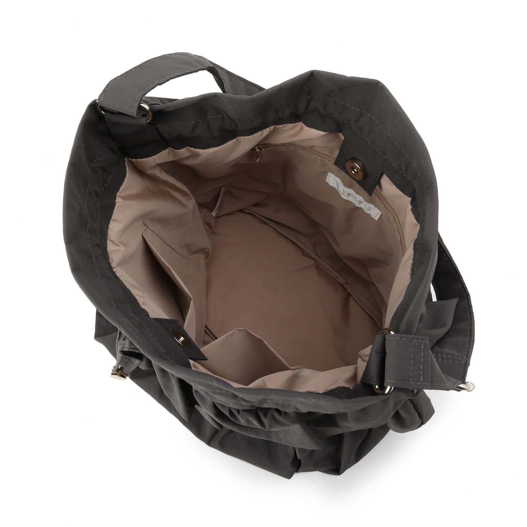 grove「【撥水】ティアードドロストショルダー」|ショルダー・メッセンジャー|