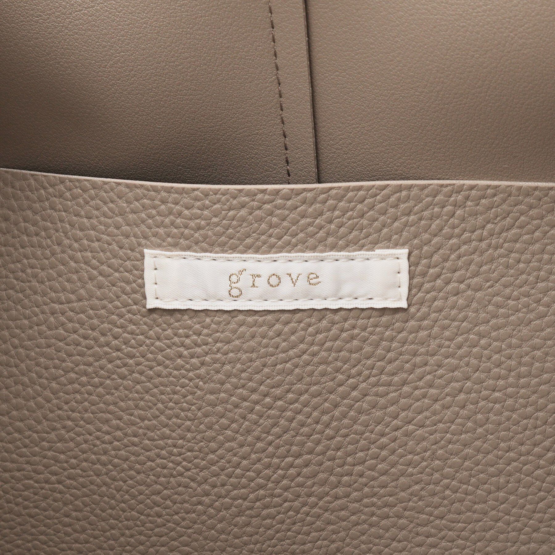grove「ノットハンドルA4トート」|トートバッグ|