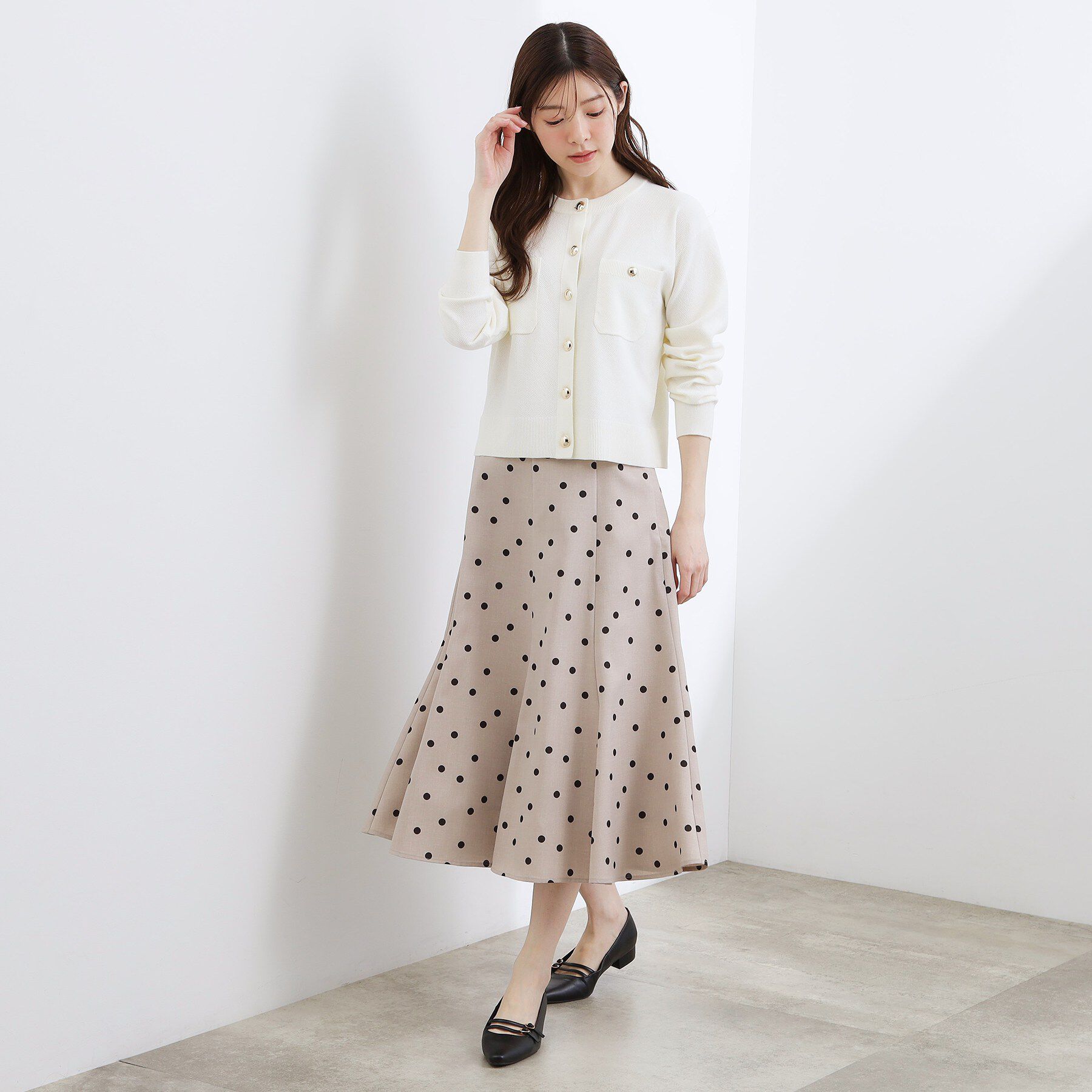 grove「【貴島明日香さん着用】フロントポケットカーディガン」|カーディガン|