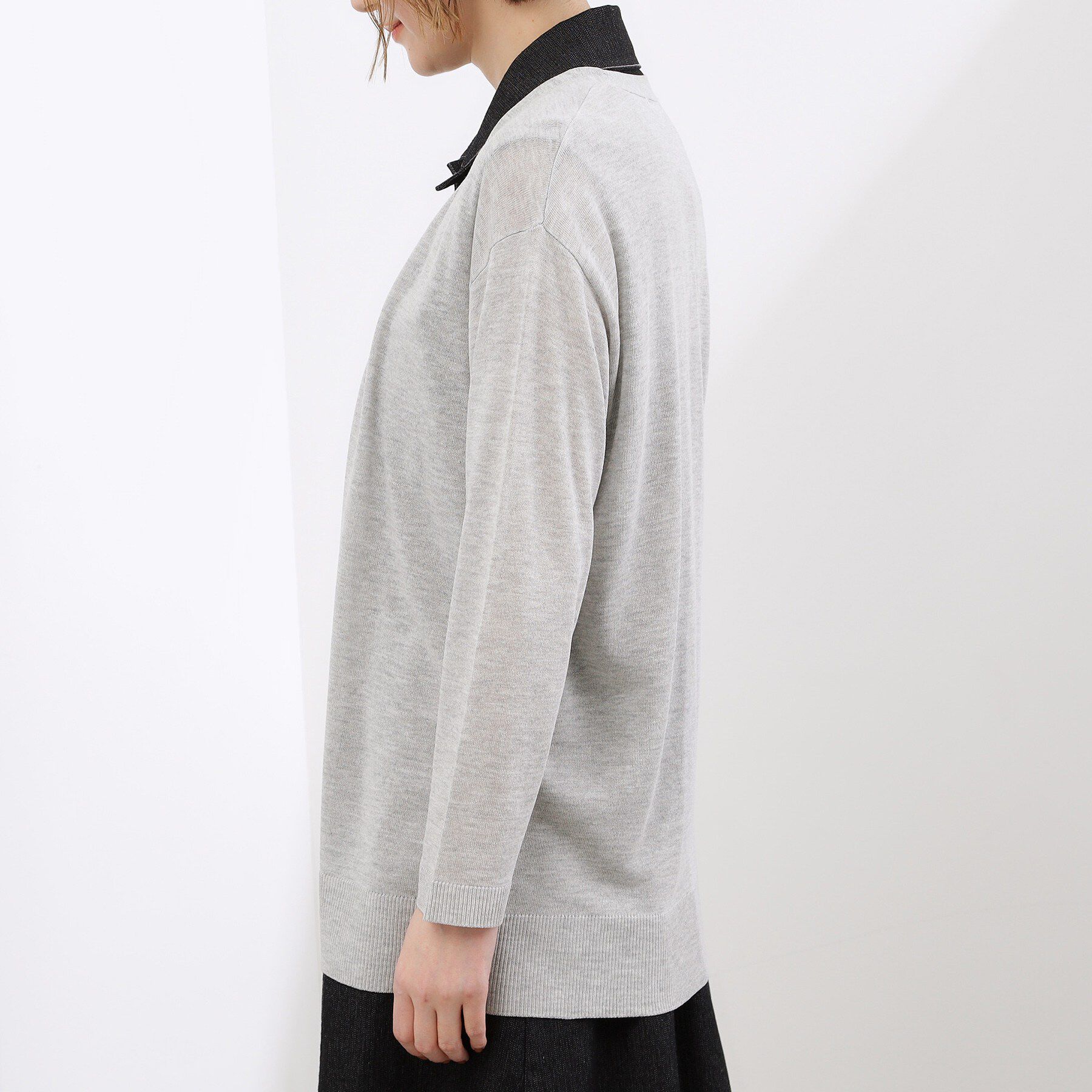 grove「【接触冷感／UVカットetc】ベーシックロングカーディガン」|カーディガン|