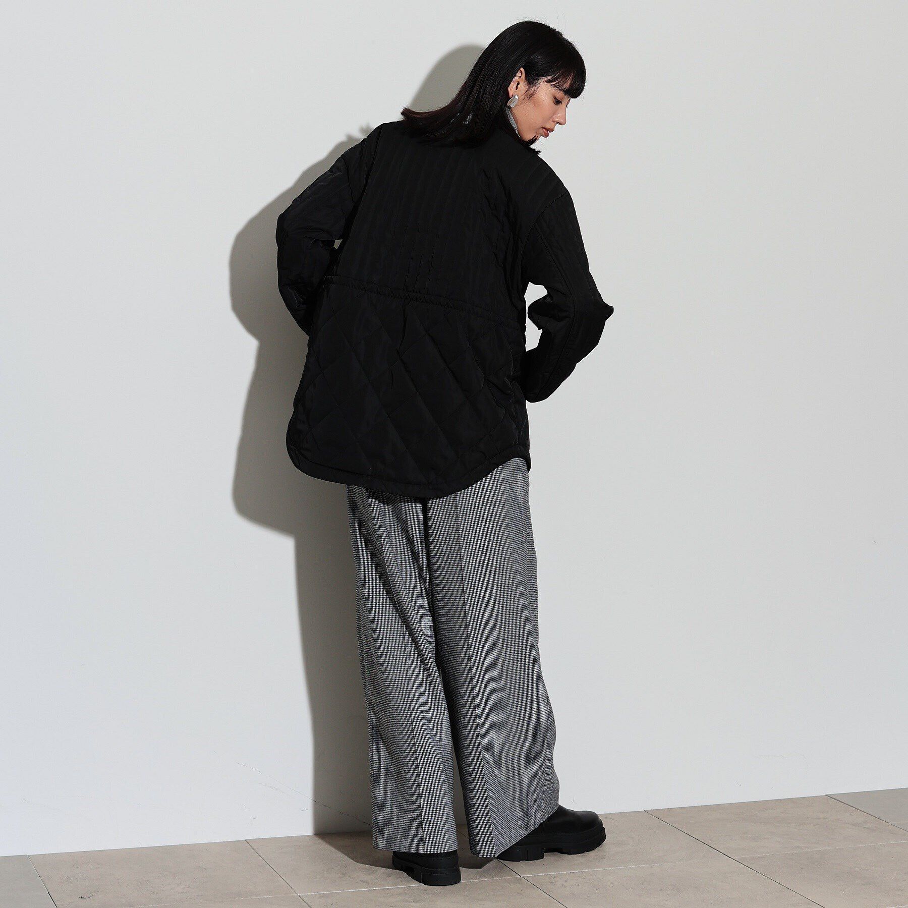 GALLEST「中綿キルティングジャケット」|ダウン|