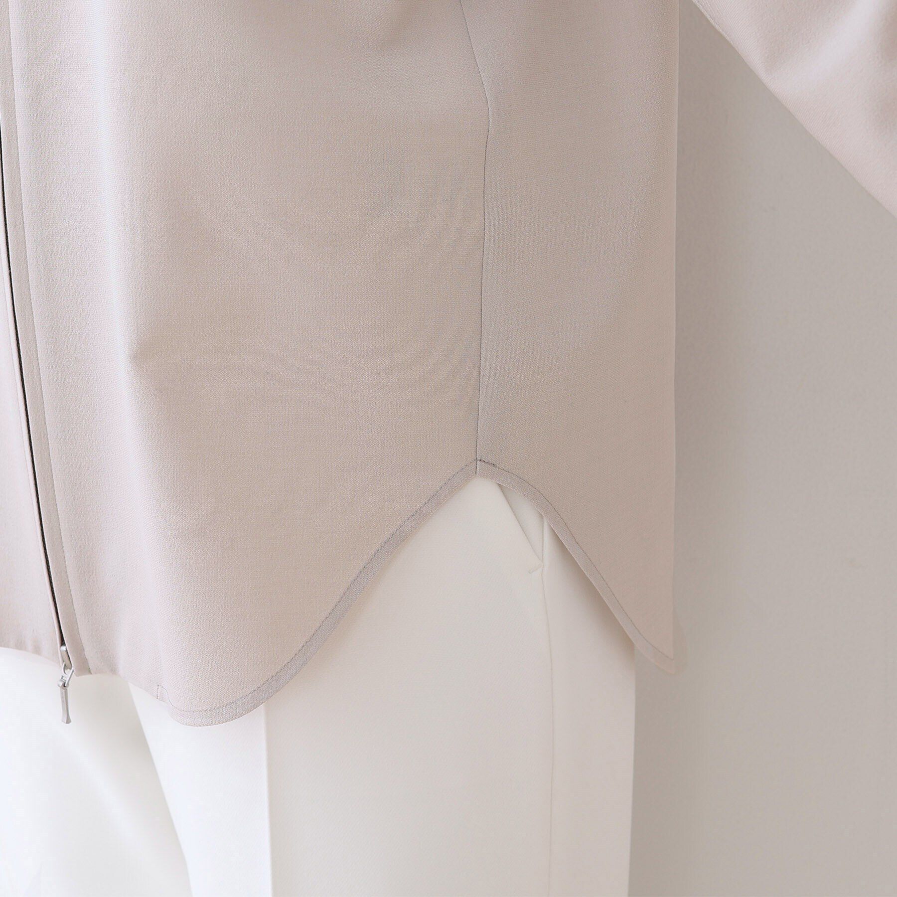 INDIVI「【洗える／SETUP可能】ダブルポケット シャツブルゾン」|シャツ・ブラウス|