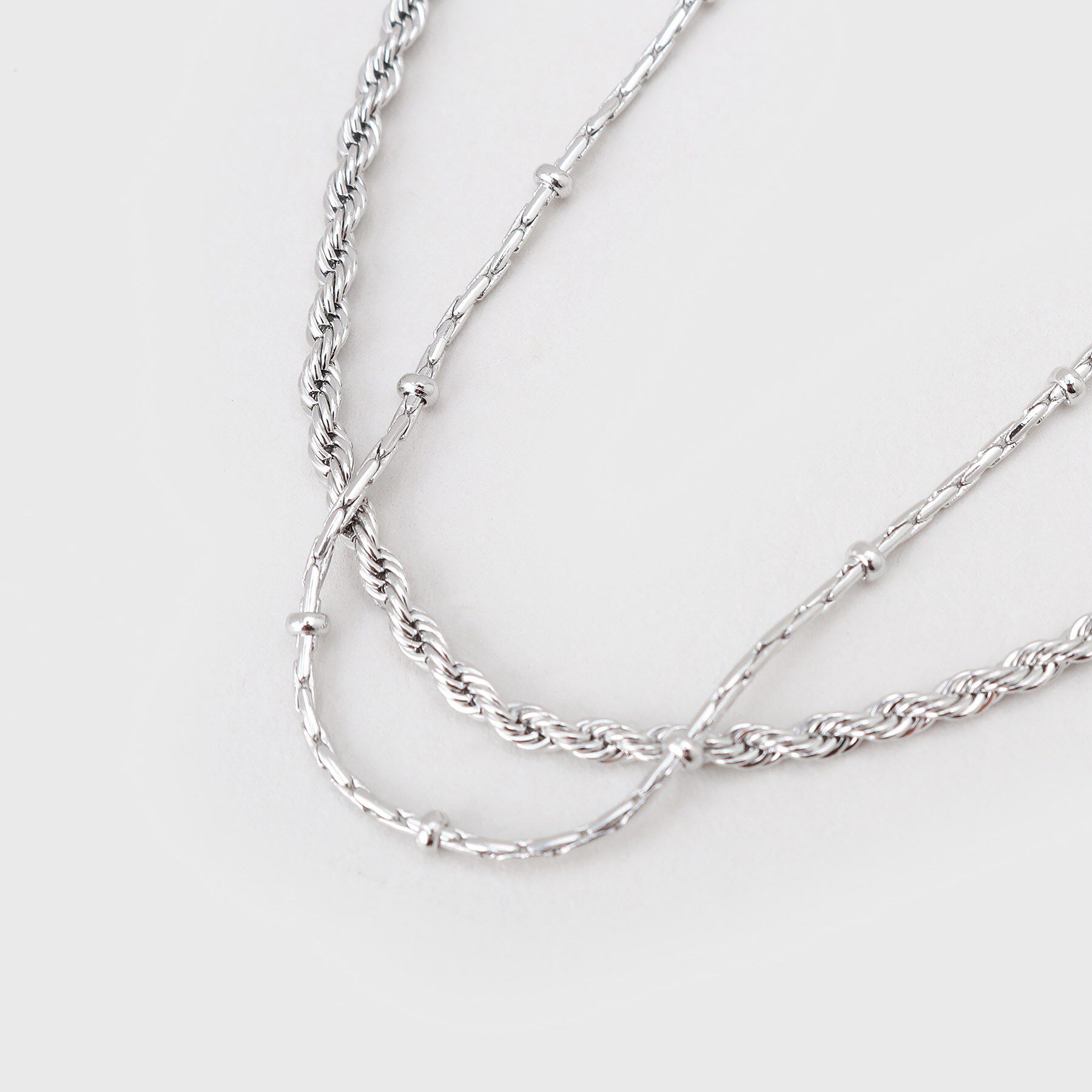 GALLEST「レイヤードチェーンネックレス」|ネックレス|