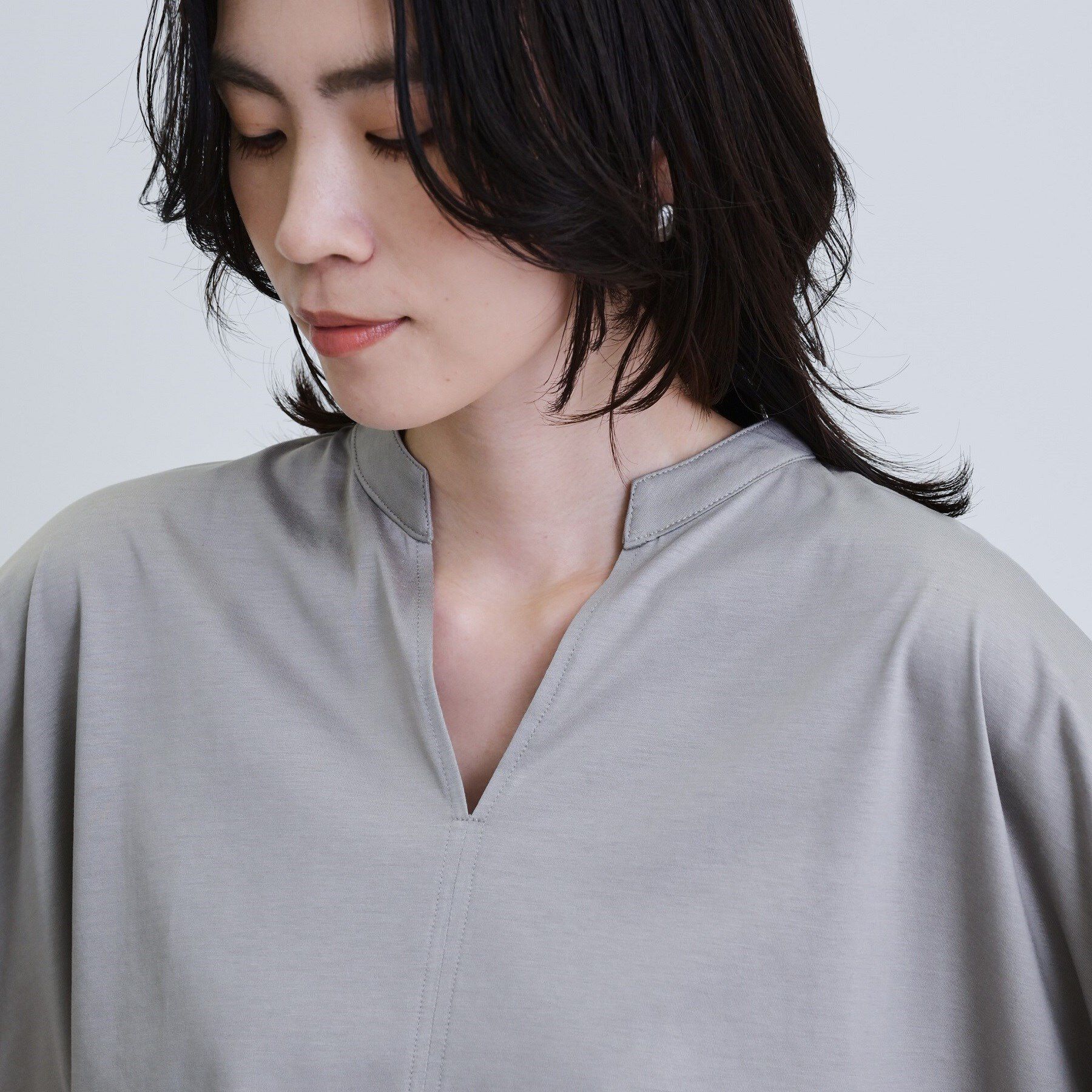 GALLEST「ギャザーポンチョカットソー」|Tシャツ・カットソー|