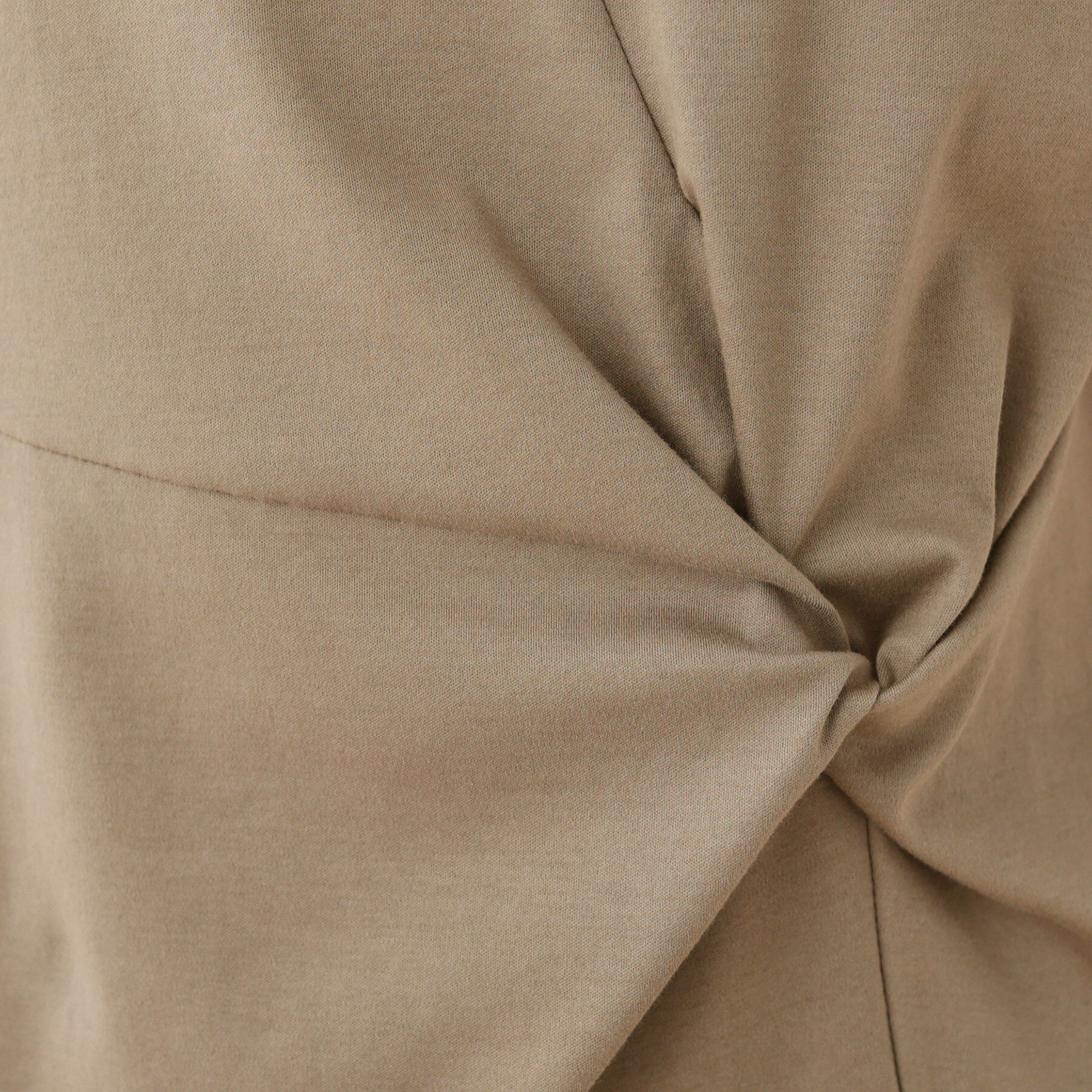 INDIVI「【洗える】ねじりデザインTシャツ」|Tシャツ・カットソー|