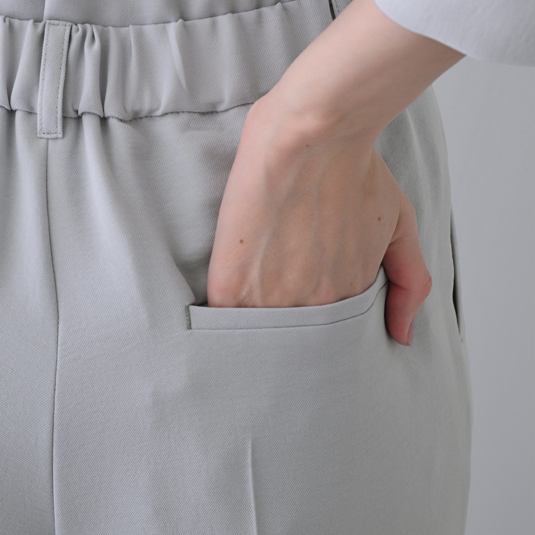 INDIVI「【着る日傘/遮熱/UVケア】タックテーパードパンツ」|その他|