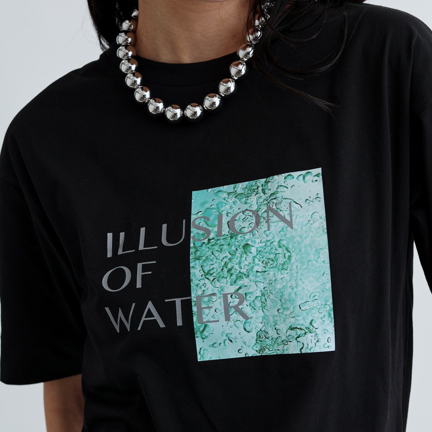 GALLEST「ILLUSION of WATER プリントTシャツ」|Tシャツ・カットソー|