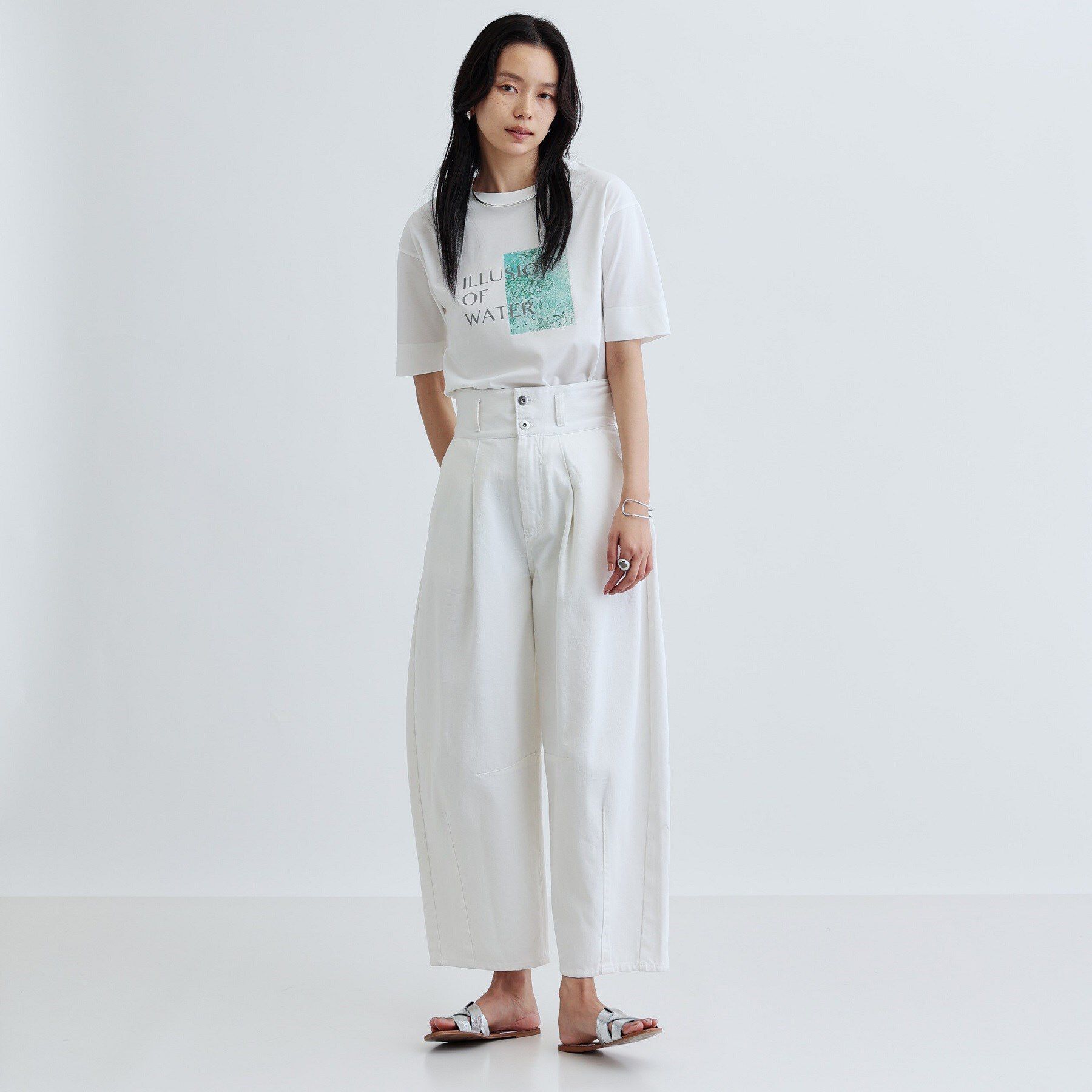 GALLEST「ILLUSION of WATER プリントTシャツ」|Tシャツ・カットソー|