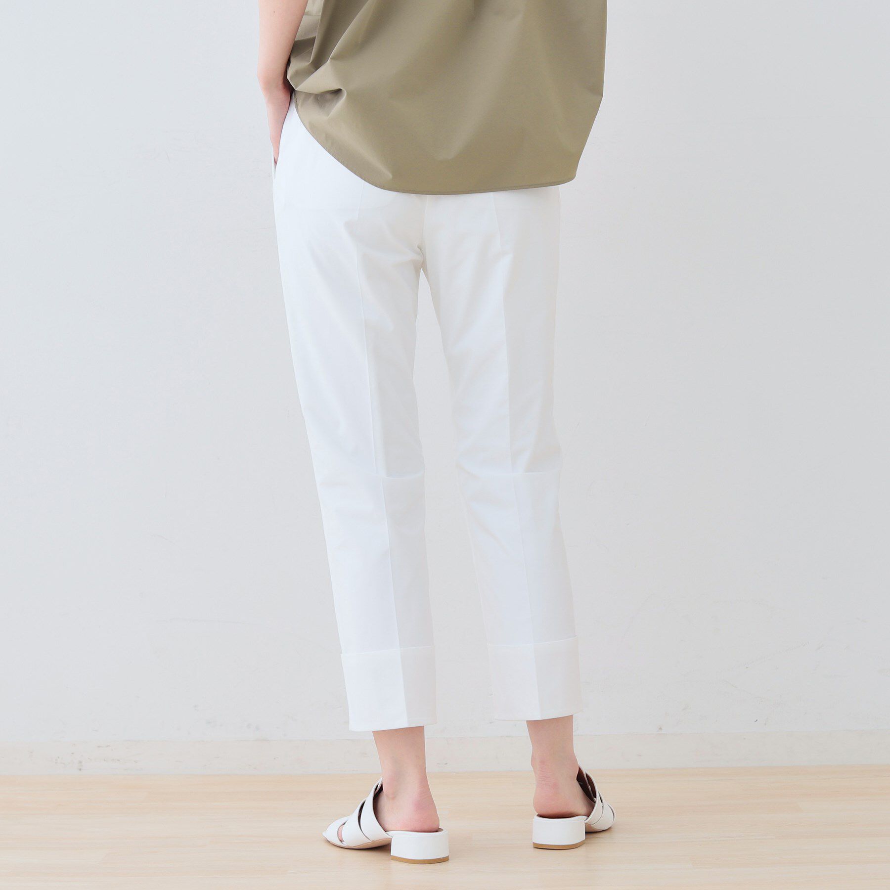 INDIVI「【通気性◎撥水／UV／SETUP可能】アクティブパンツ」|その他|