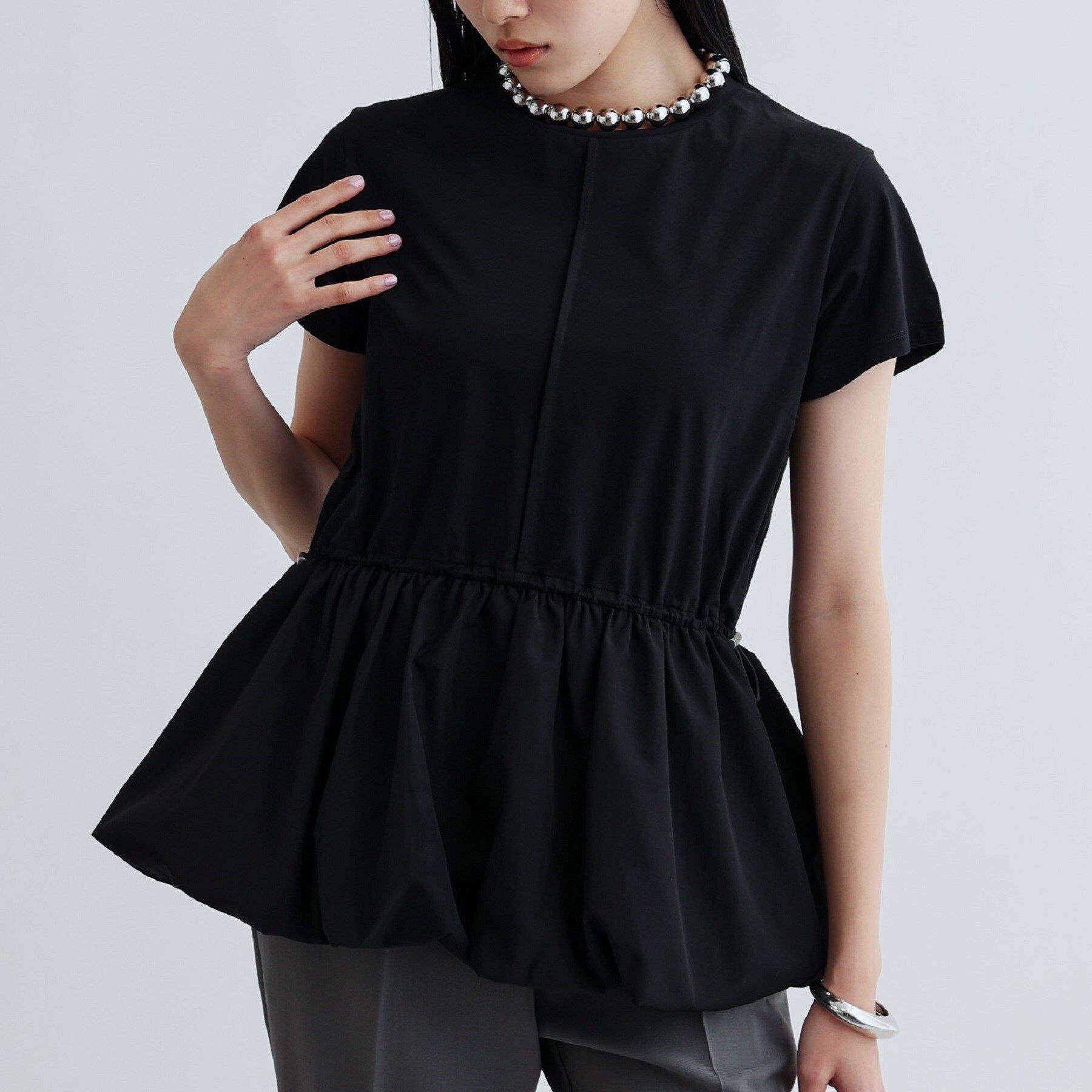 GALLEST「スピンドルペプラムカットソー」|Tシャツ・カットソー|