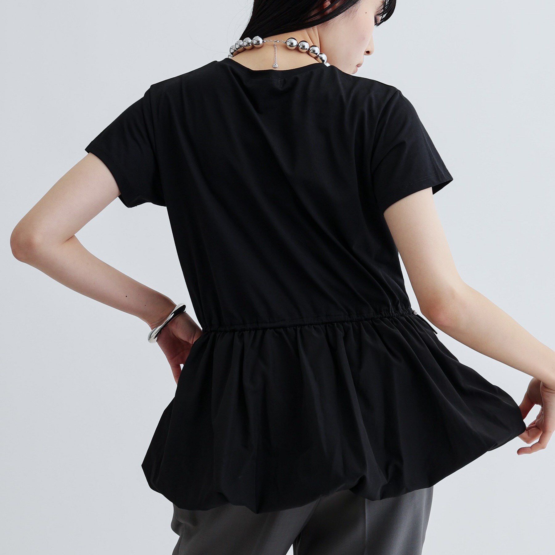 GALLEST「スピンドルペプラムカットソー」|Tシャツ・カットソー|