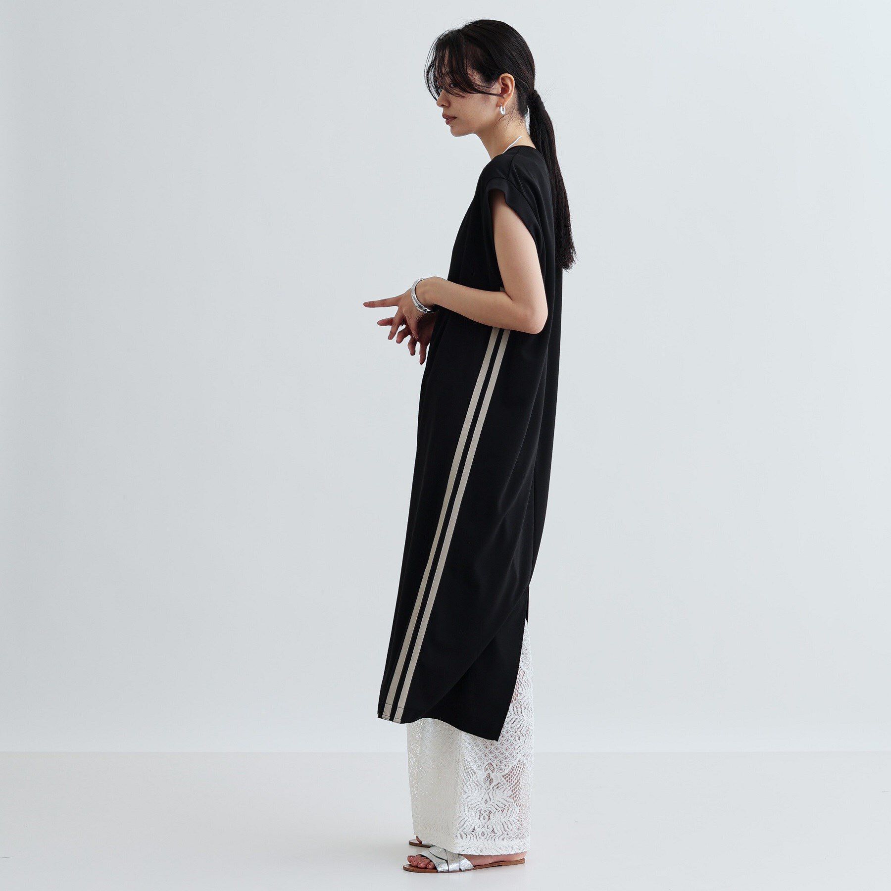 GALLEST「サイドラインジョーゼットワンピース」|ワンピース|