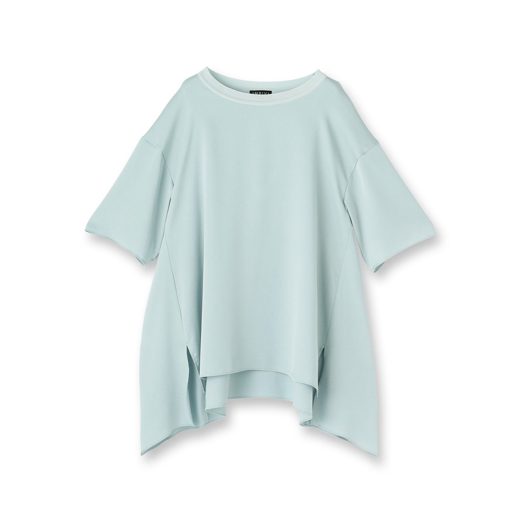 INDIVI「【バックシャン】デザインTブラウス」|Tシャツ・カットソー|