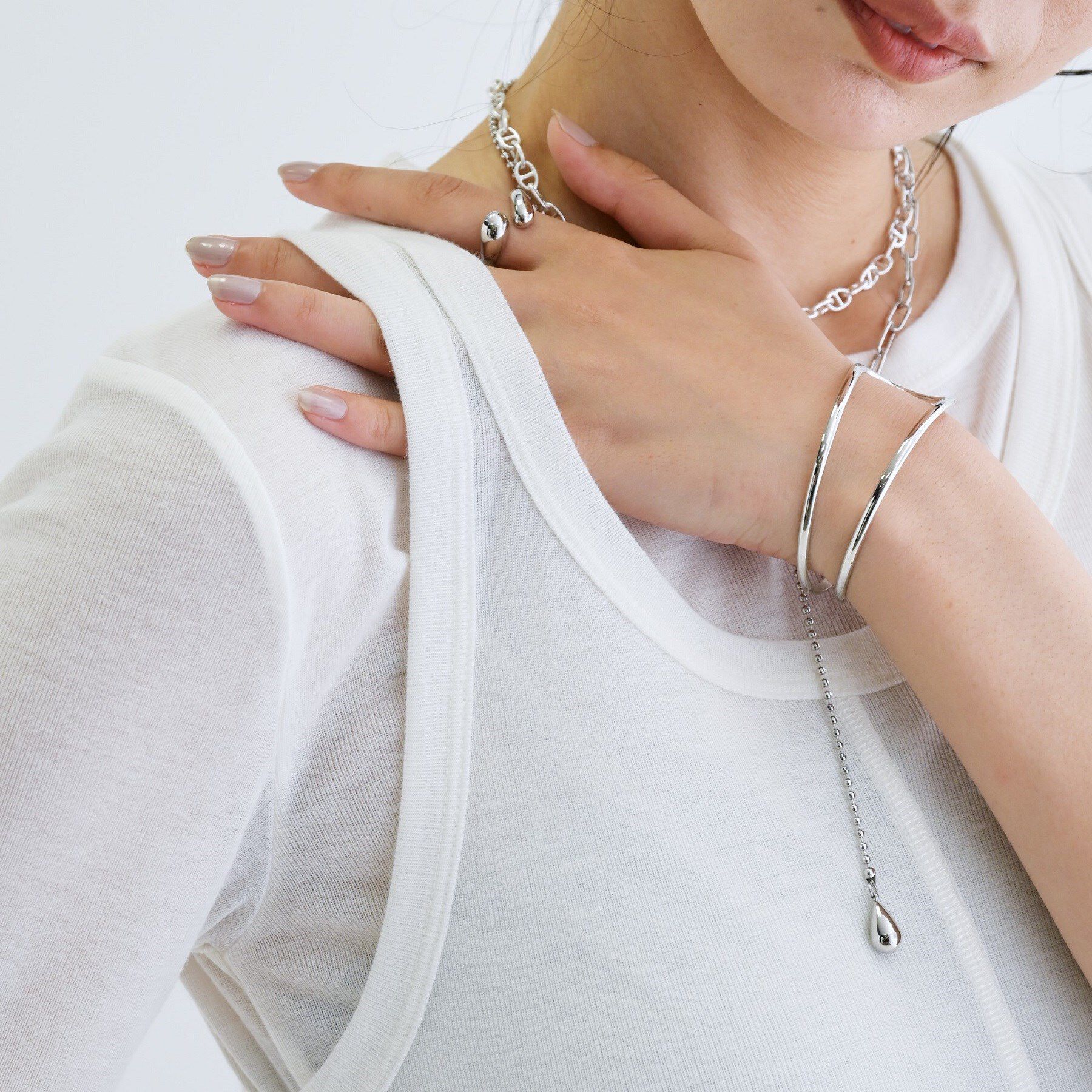 GALLEST「タンクセットテレコTシャツ」|Tシャツ・カットソー|