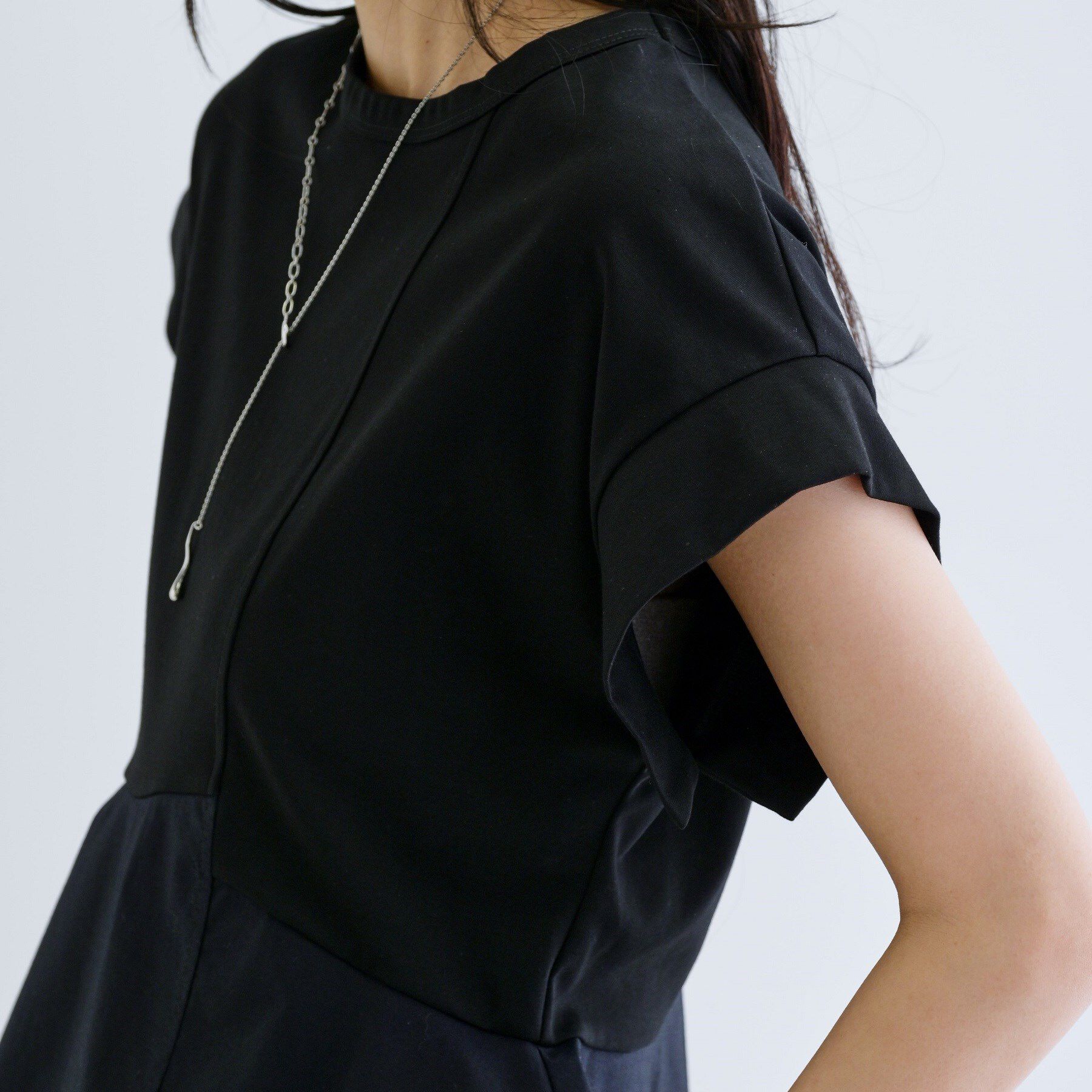 GALLEST「ペプラムスムースカットソー」|Tシャツ・カットソー|